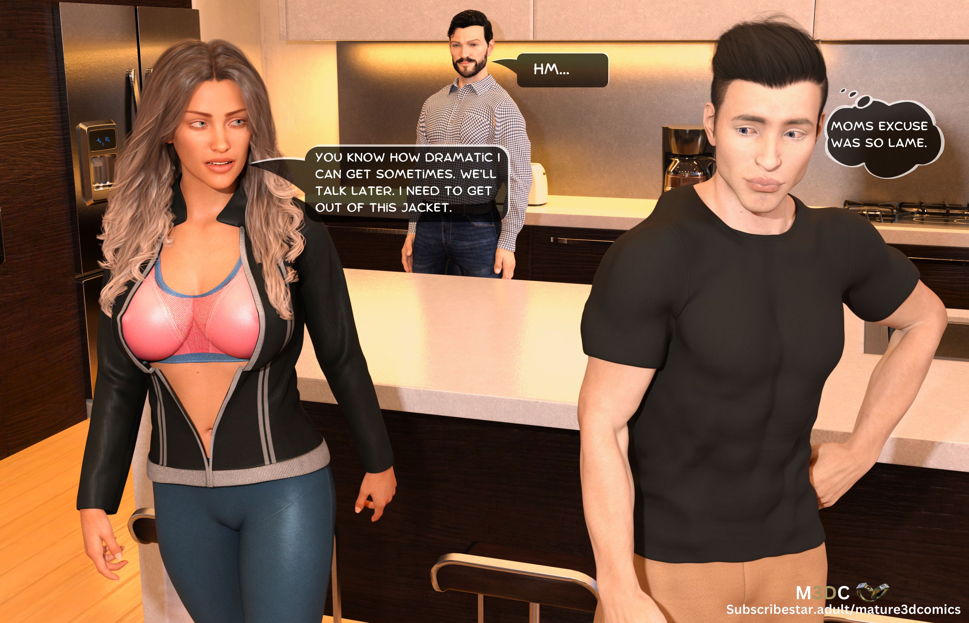 The MILF Next Door [Mature3DComics] 15 . The MILF Next Door - Chapter 15 [Mature3DComics] – page 4