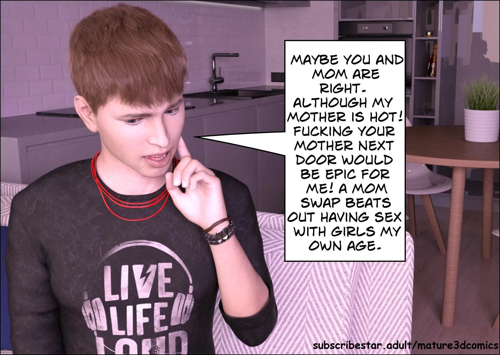 The MILF Next Door [Mature3DComics] 9 . The MILF Next Door - Chapter 9 [Mature3DComics] – page 4