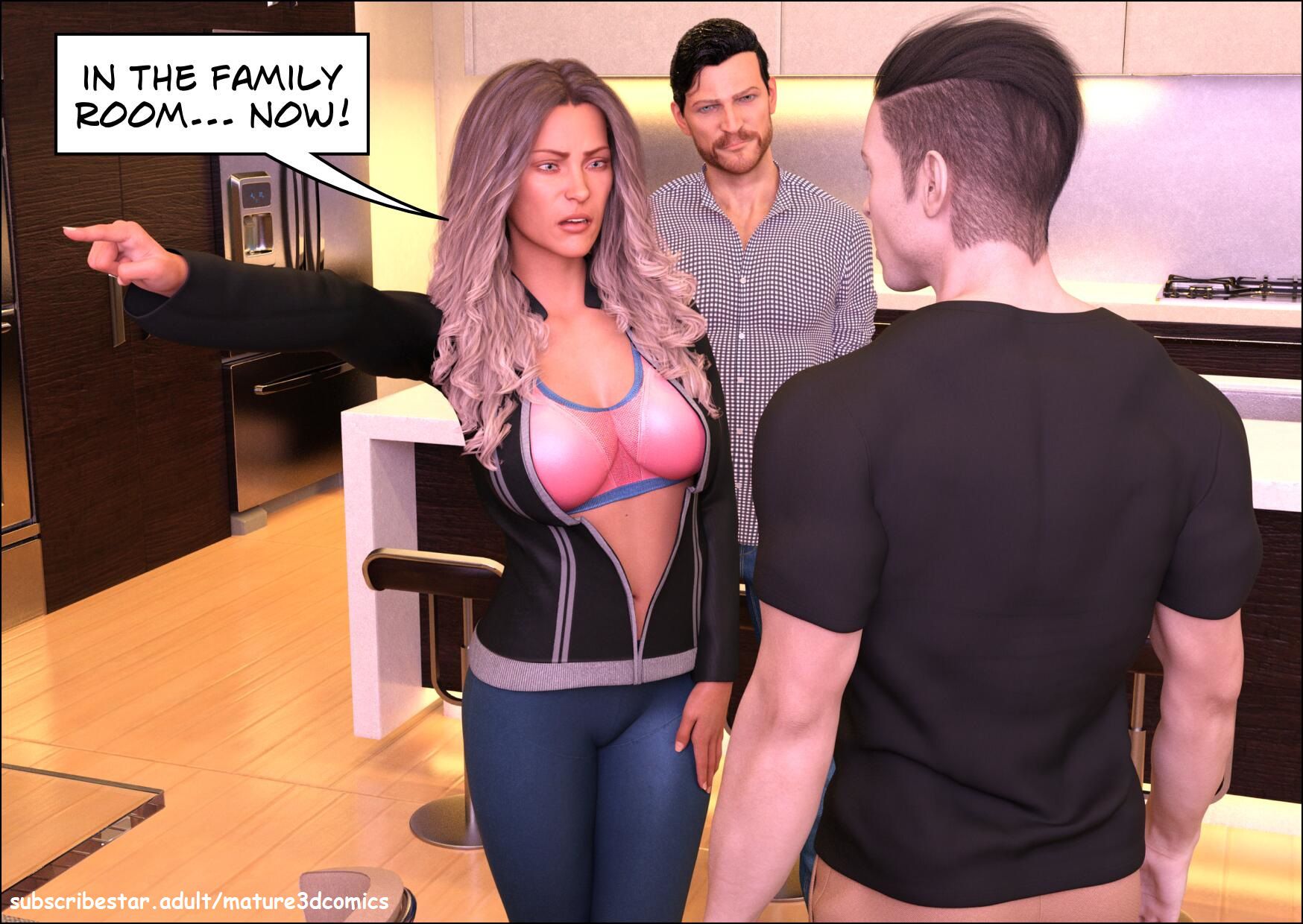 The MILF Next Door [Mature3DComics] 13 . The MILF Next Door - Chapter 13 [Mature3DComics] – page 1