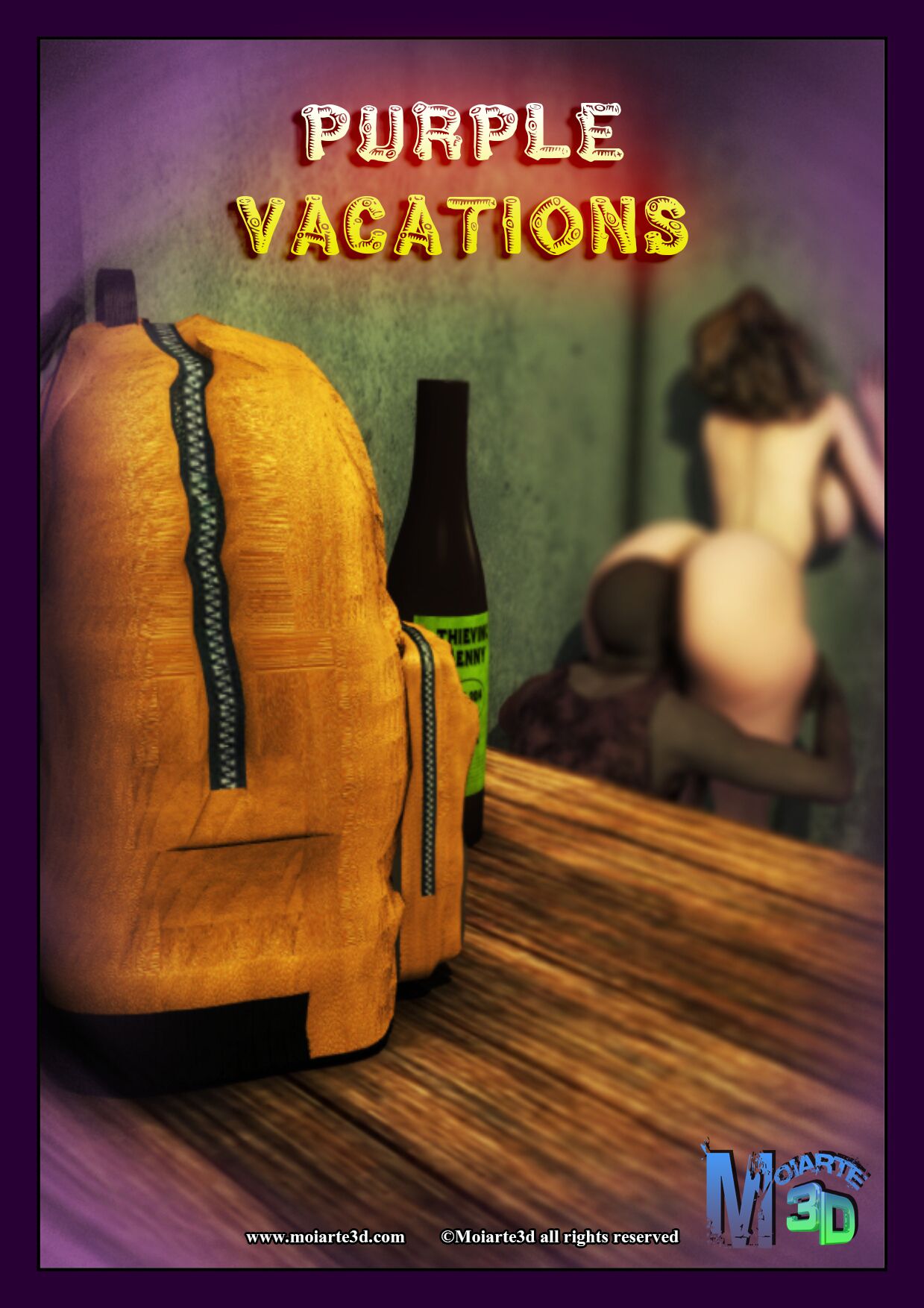 Purple Vacation [Moiarte3D] 1 . Purple Vacation - Chapter 1 [Moiarte3D] – page 1