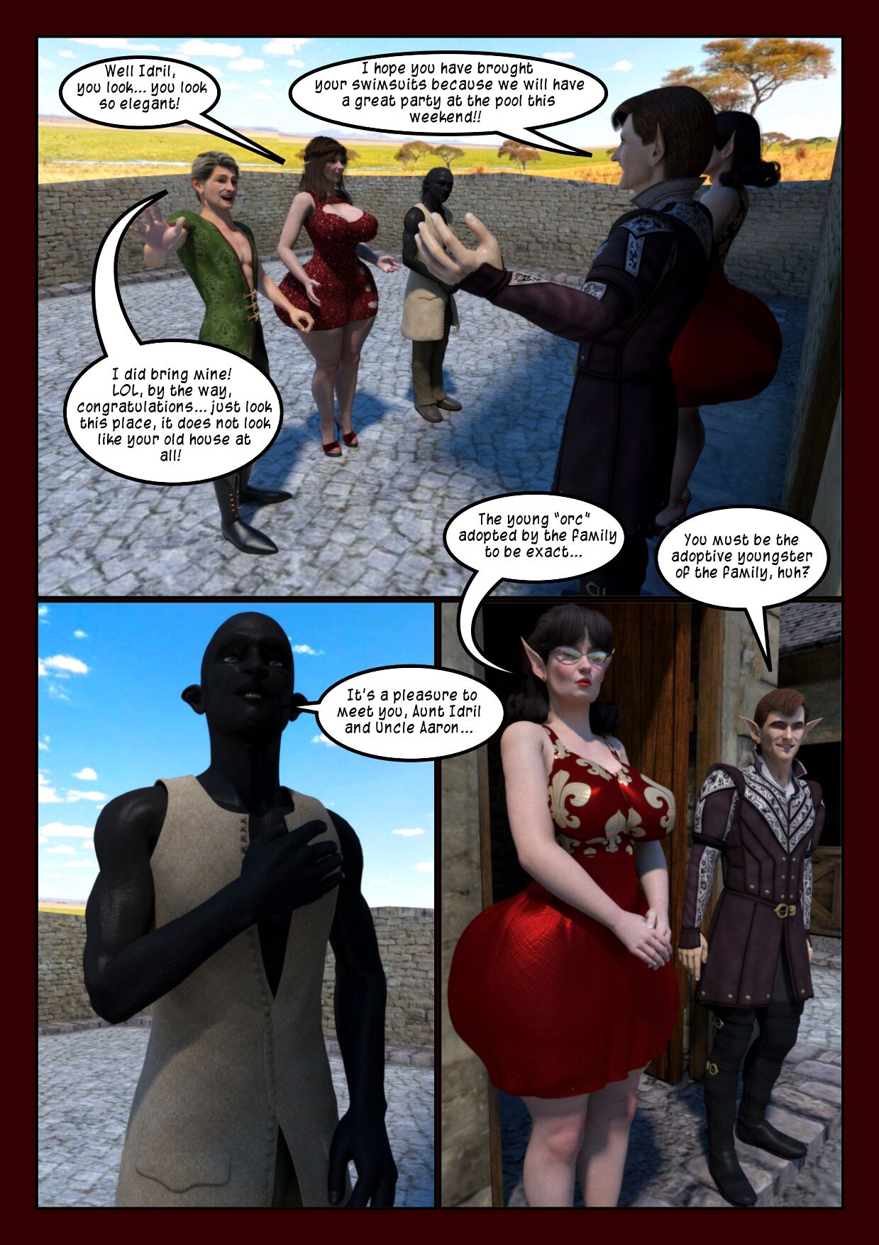 The Alpha Male Of The House [Moiarte3D] 2 . The Alpha Male Of The House - Chapter 2 [Moiarte3D] – page 4