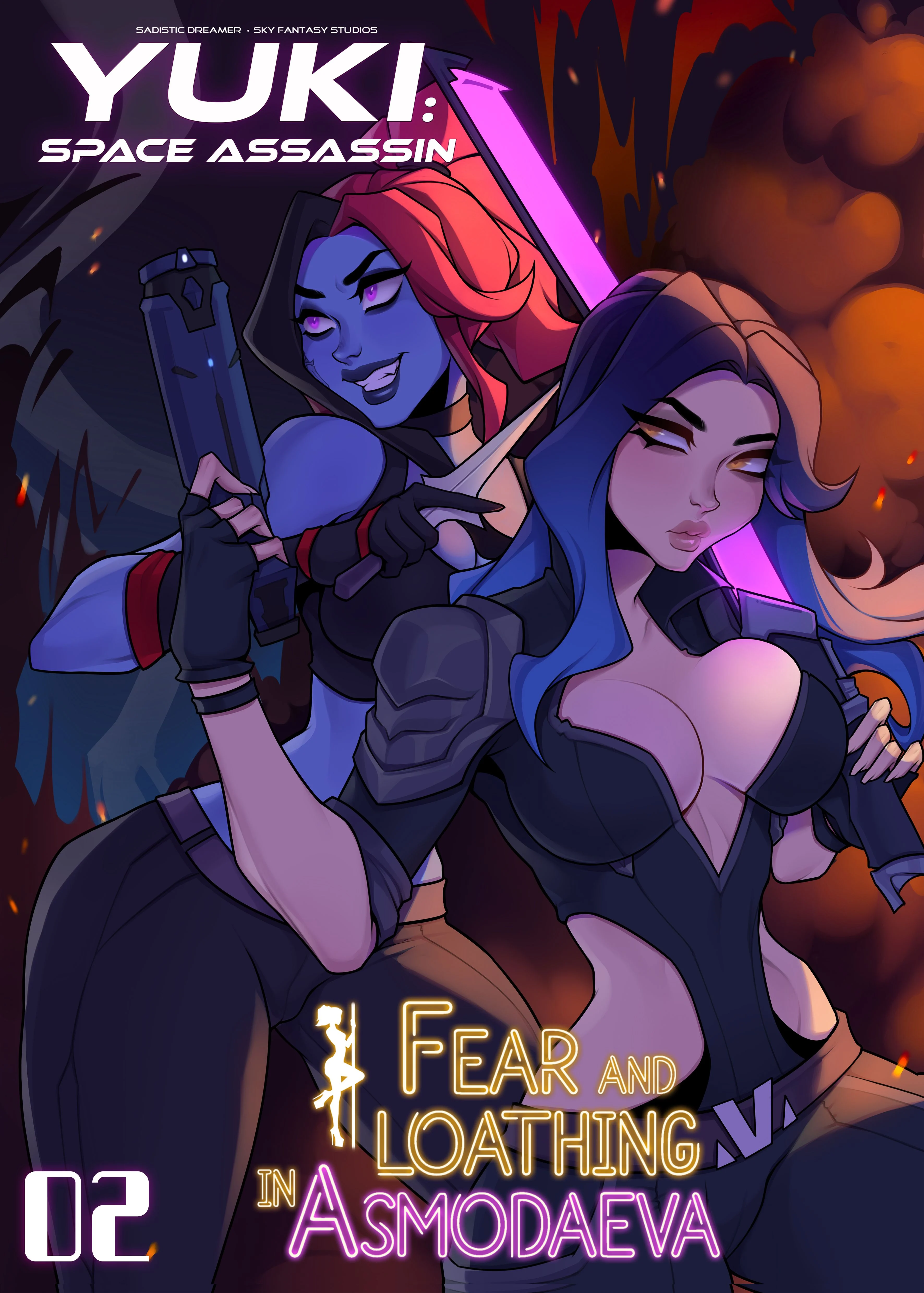 Yuki: Space Assassin [SkyFantasy] 2 . Yuki： Fear and Loathing in Asmodaeva - (Yuki： Space Assassin) [SkyFantasy] – page 1