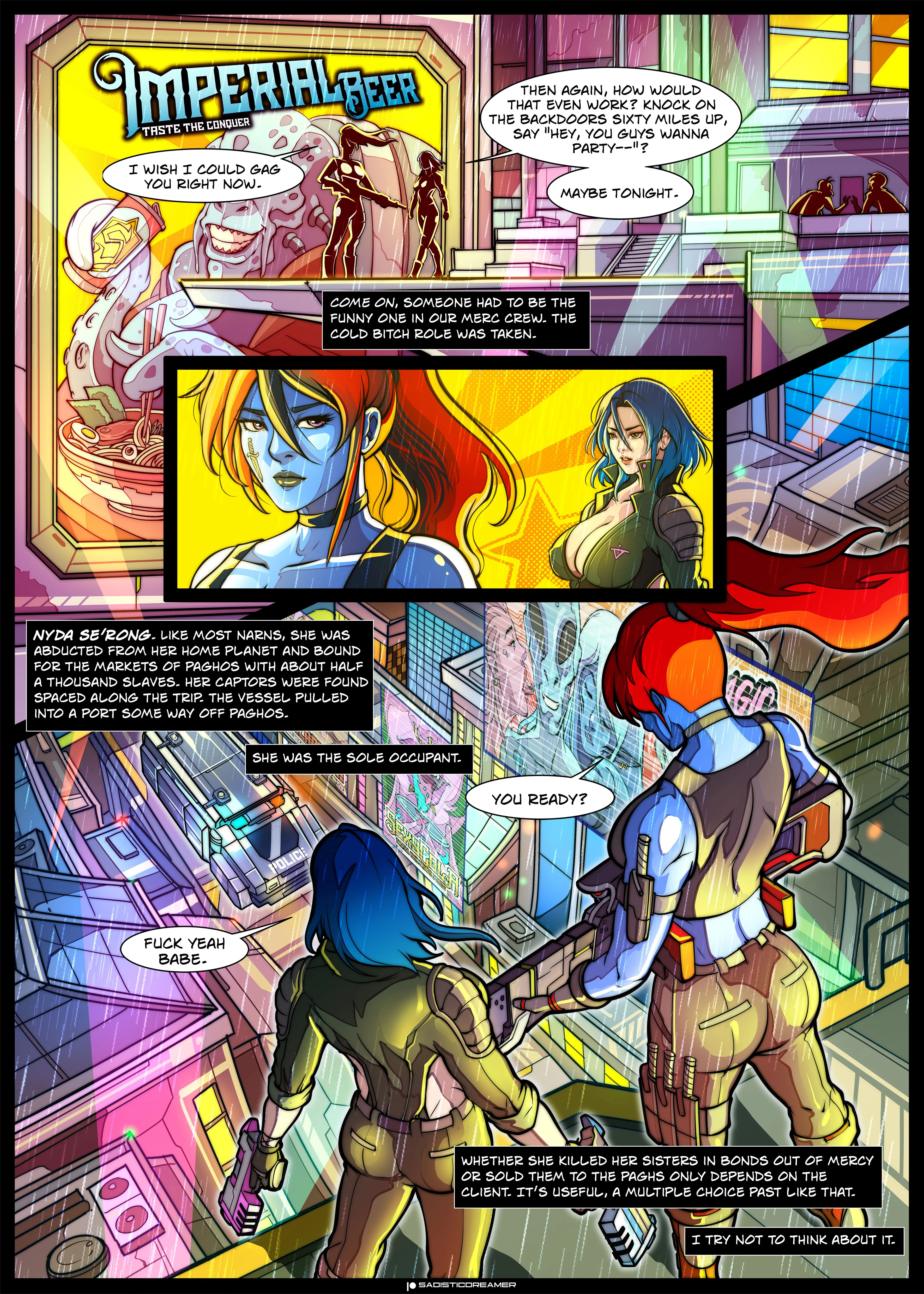 Yuki: Space Assassin [SkyFantasy] 2 . Yuki： Fear and Loathing in Asmodaeva - (Yuki： Space Assassin) [SkyFantasy] – page 4
