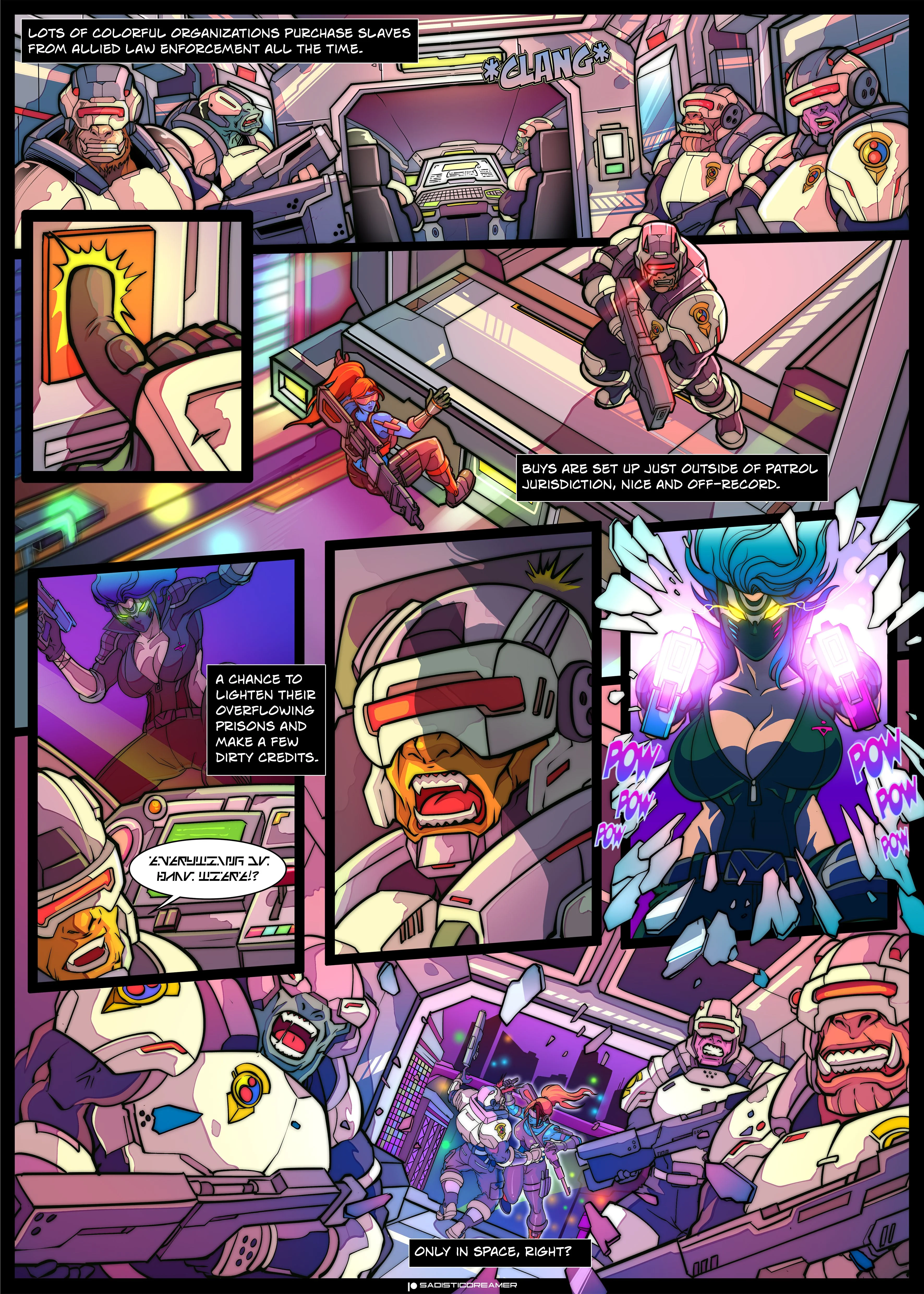 Yuki: Space Assassin [SkyFantasy] 2 . Yuki： Fear and Loathing in Asmodaeva - (Yuki： Space Assassin) [SkyFantasy] – page 5