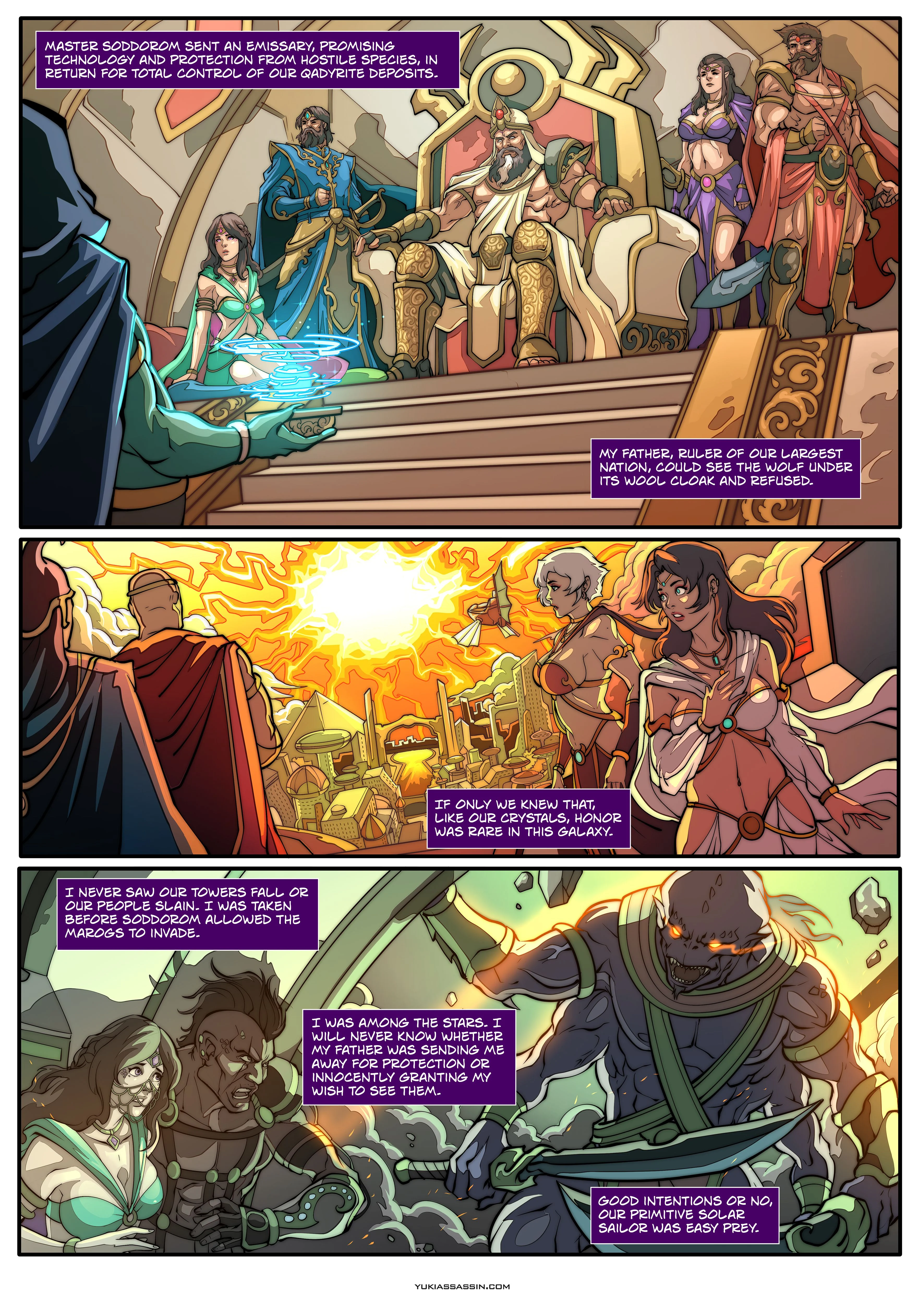 Yuki: Space Assassin [SkyFantasy] 5 . Yuki： Kyra - (Yuki： Space Assassin) [SkyFantasy] – page 4