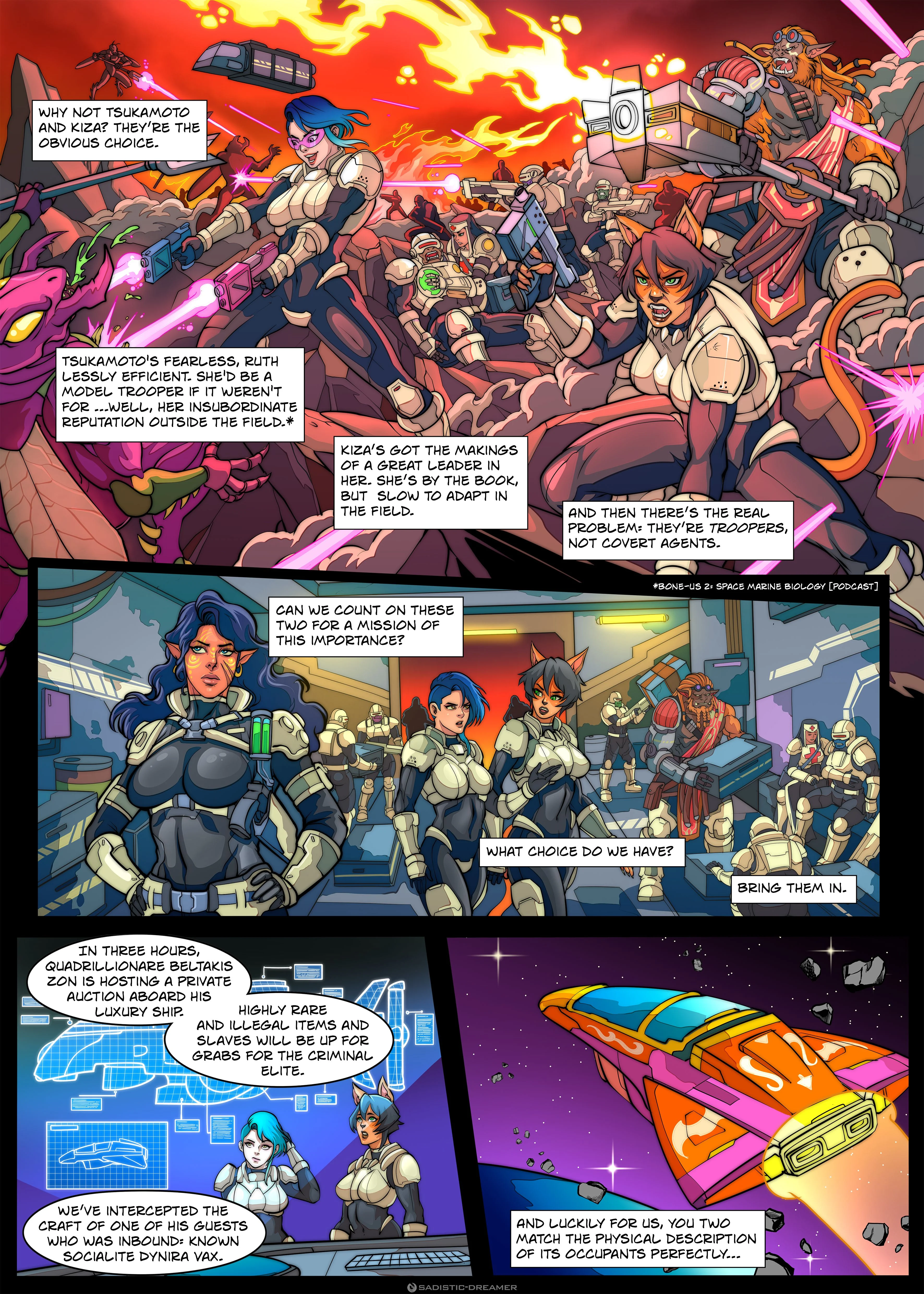 Yuki: Space Assassin [SkyFantasy] 4 . Yuki： The Auction - (Yuki： Space Assassin) [SkyFantasy] – page 2