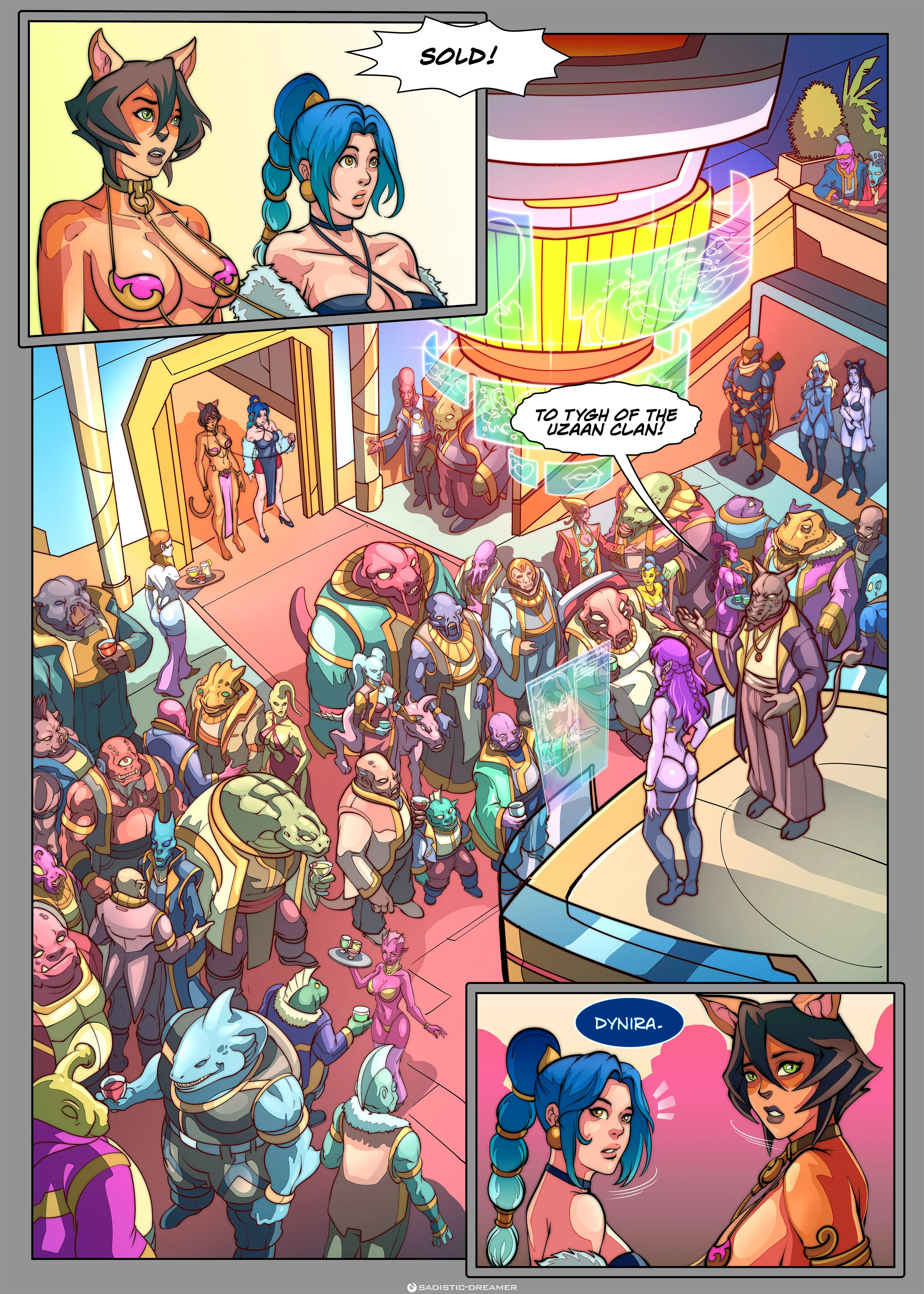 Yuki: Space Assassin [SkyFantasy] 4 . Yuki： The Auction - (Yuki： Space Assassin) [SkyFantasy] – page 6