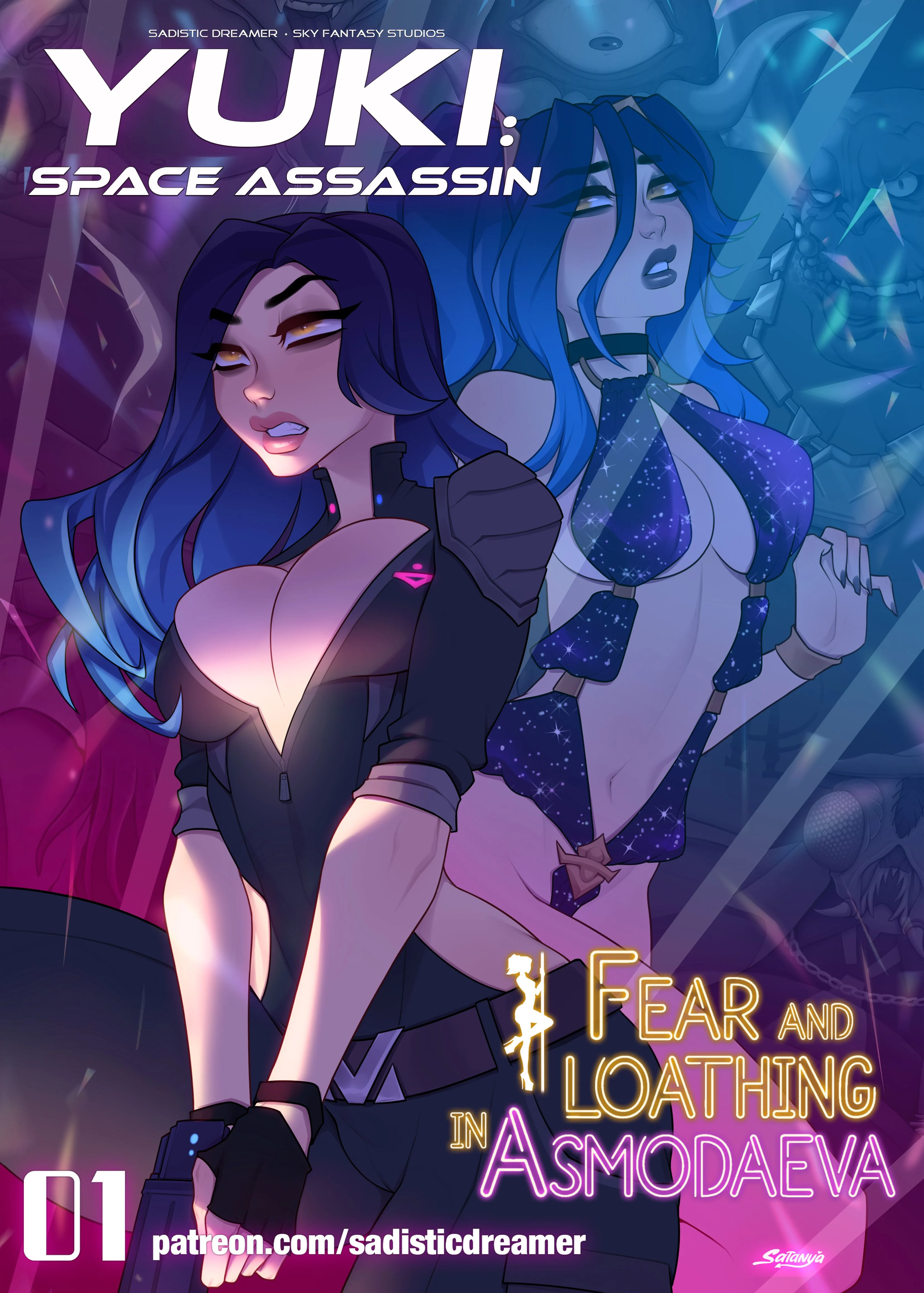 Yuki: Space Assassin [SkyFantasy] 1 . Yuki： Fear and Loathing in Asmodaeva - (Yuki： Space Assassin) [SkyFantasy] – page 1