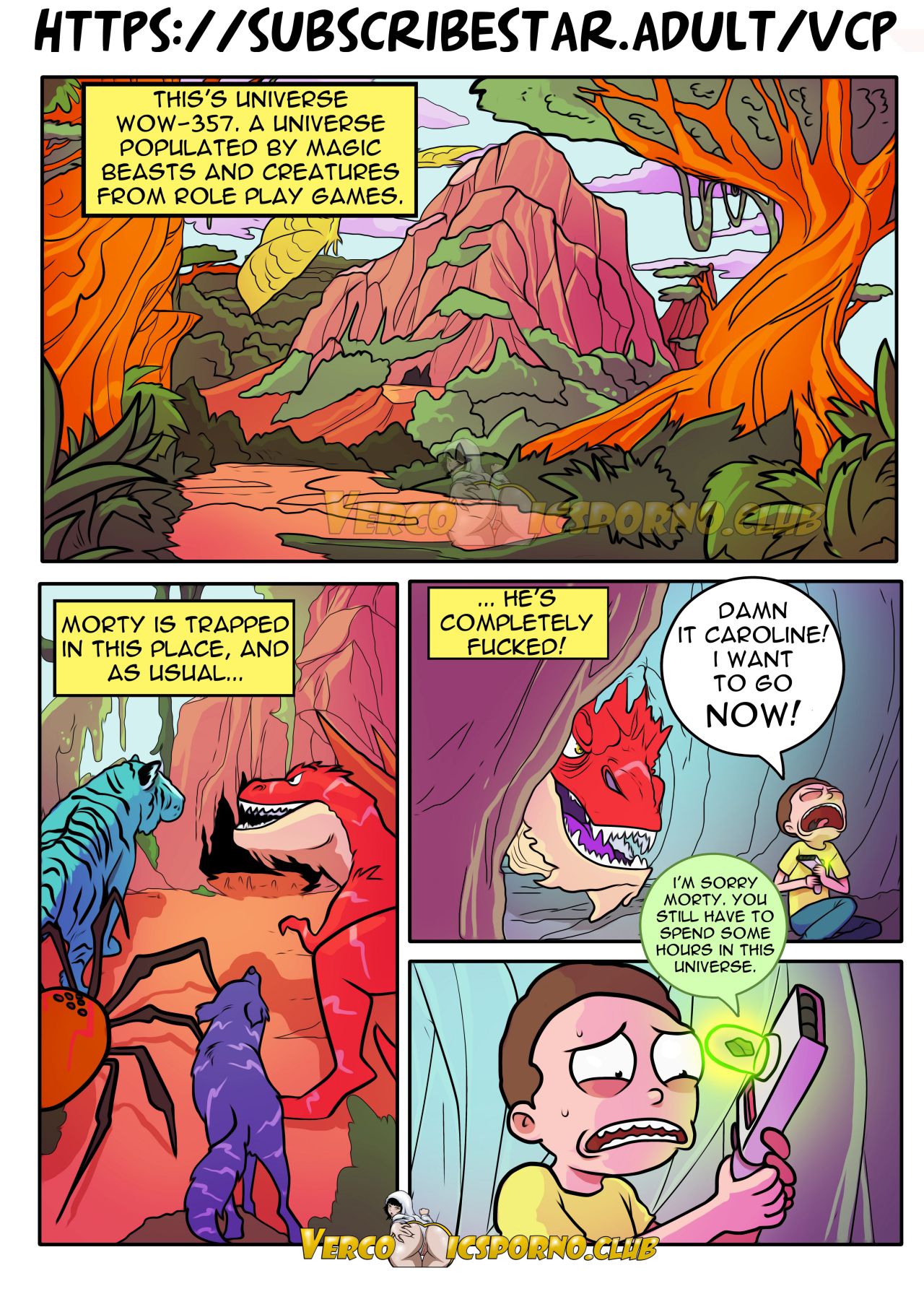 Pleasure Trip (Rick and Morty) [Ero-Mantic , Gansoman] 4 . Pleasure Trip - Chapter 4 (Rick and Morty) [Gansoman] – page 2