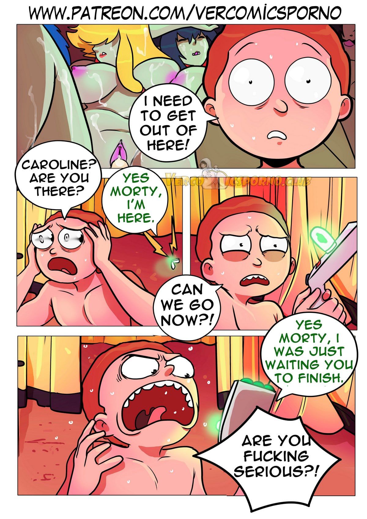 Pleasure Trip (Rick and Morty) [Ero-Mantic , Gansoman] 4 . Pleasure Trip - Chapter 4 (Rick and Morty) [Gansoman] – page 44