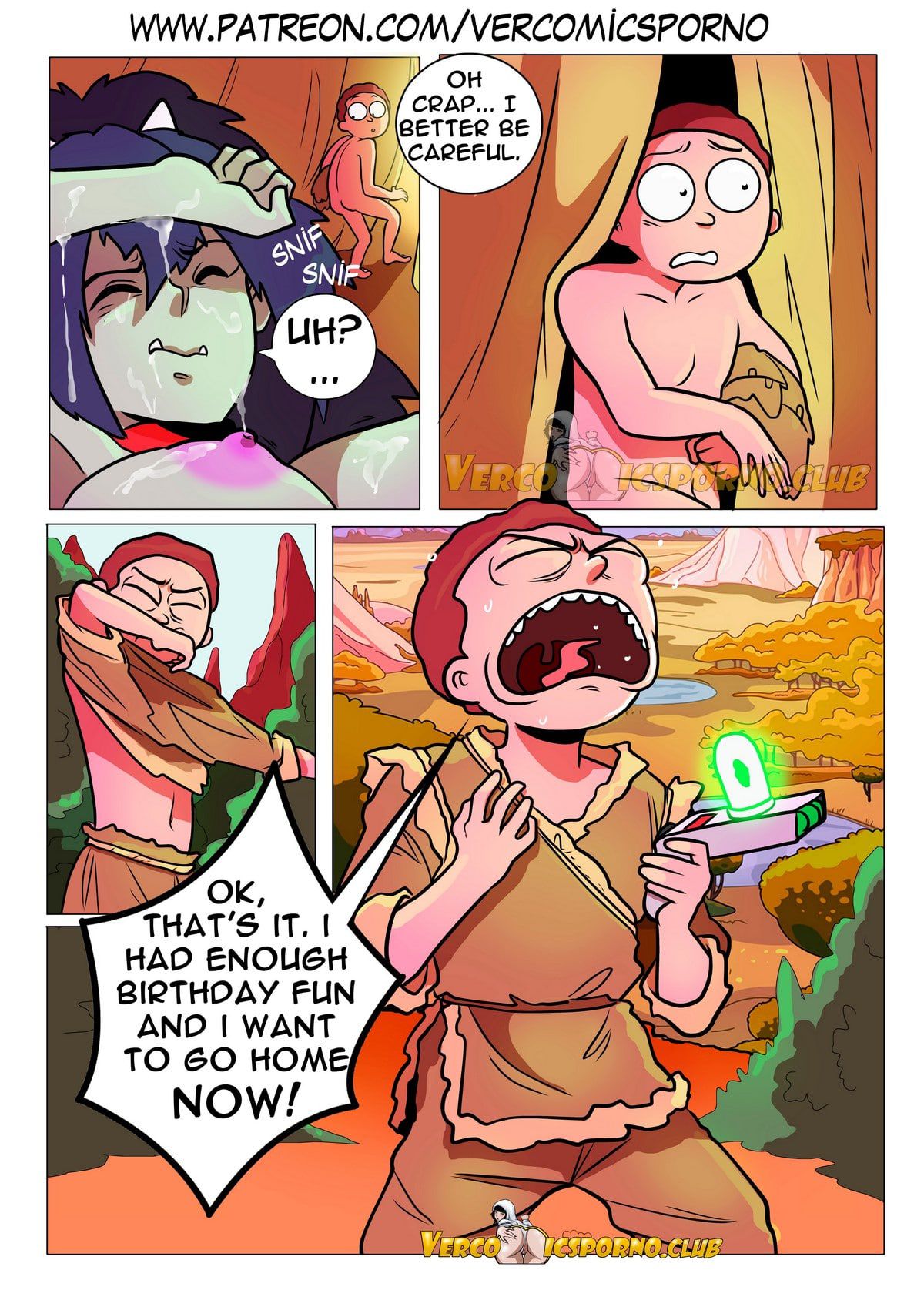 Pleasure Trip (Rick and Morty) [Ero-Mantic , Gansoman] 4 . Pleasure Trip - Chapter 4 (Rick and Morty) [Gansoman] – page 45