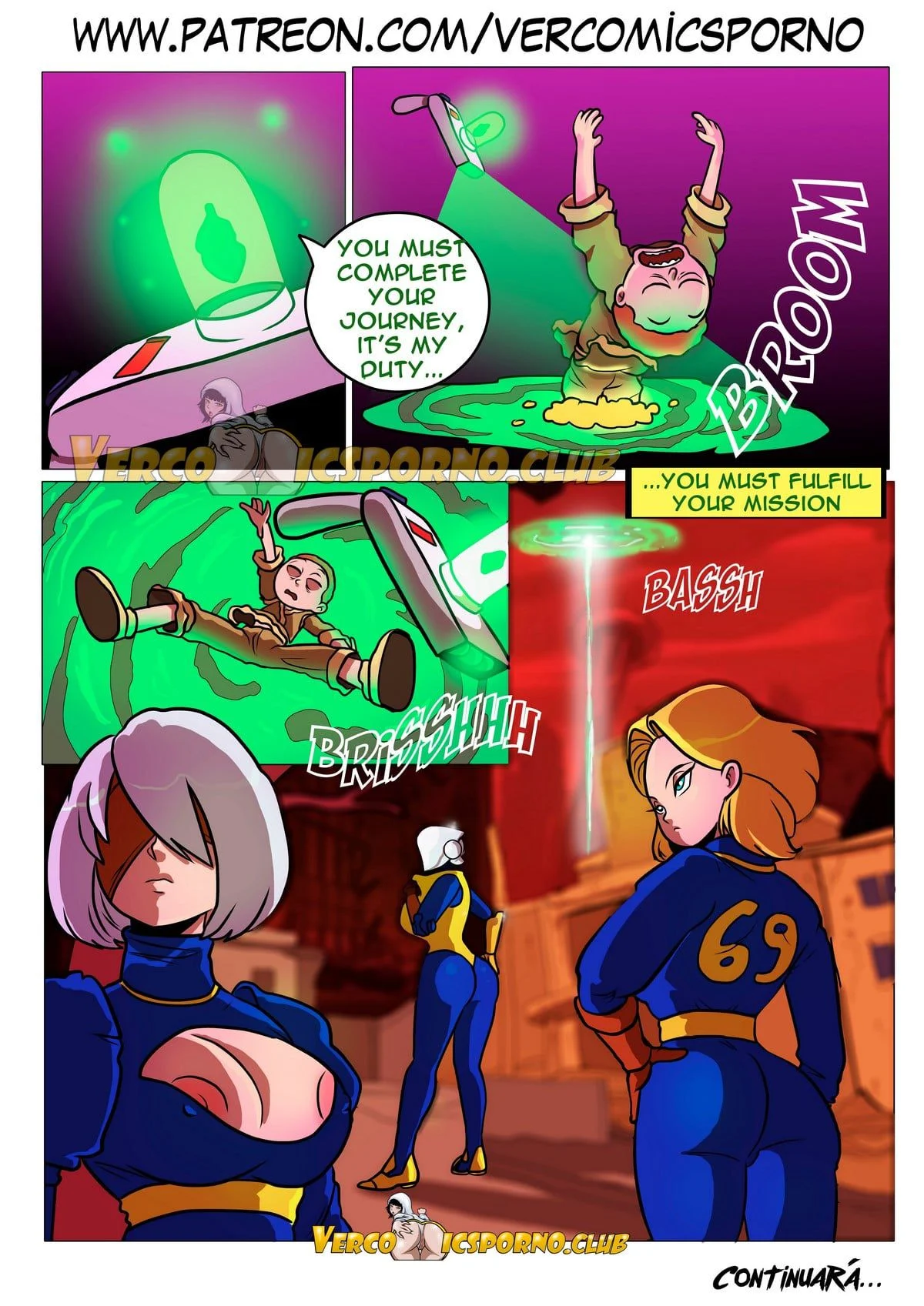 Pleasure Trip (Rick and Morty) [Ero-Mantic , Gansoman] 4 . Pleasure Trip - Chapter 4 (Rick and Morty) [Gansoman] – page 47