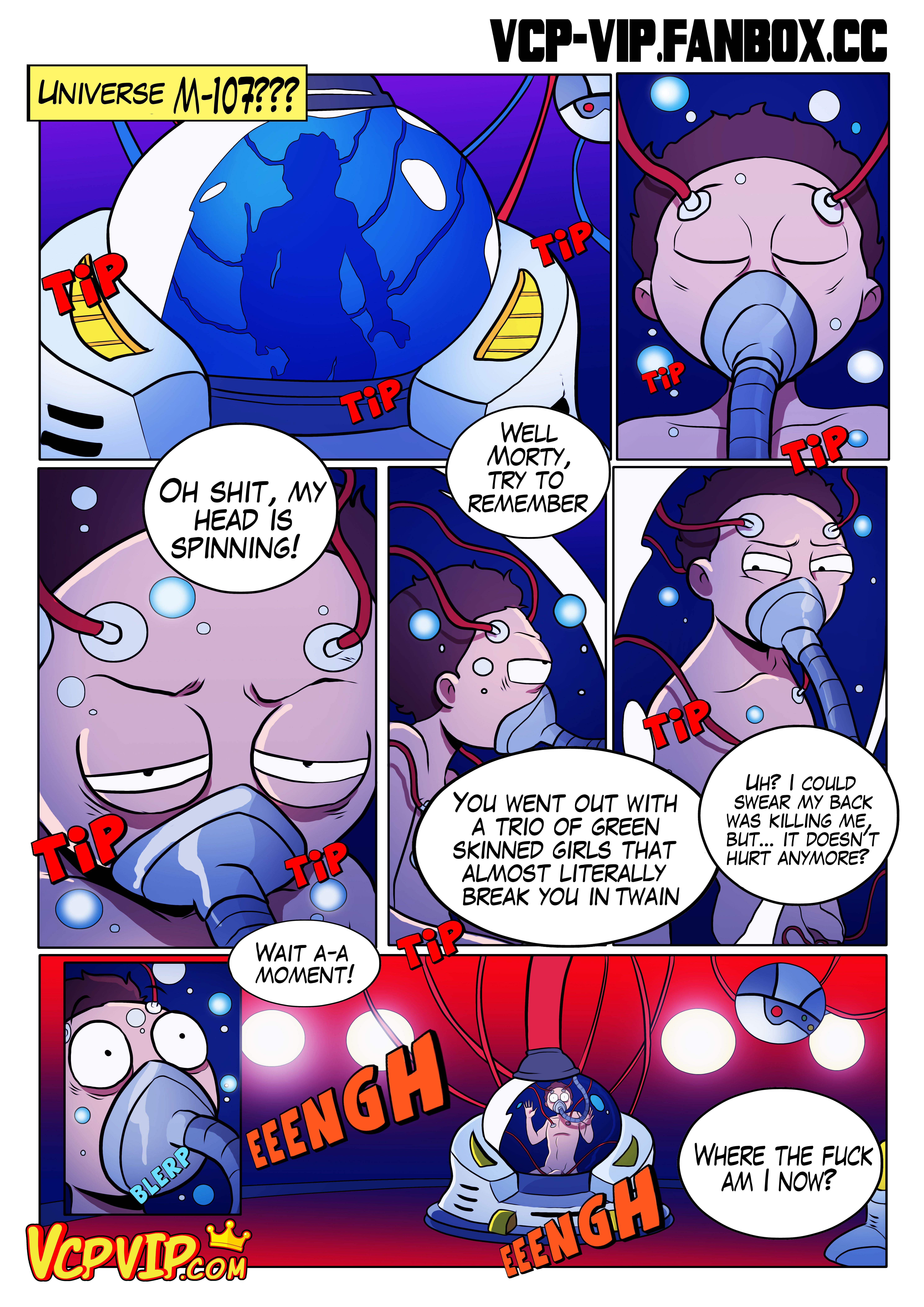 Pleasure Trip (Rick and Morty) [Ero-Mantic , Gansoman] 5 . Pleasure Trip - Chapter 5 (Rick and Morty) [Gansoman] – page 4