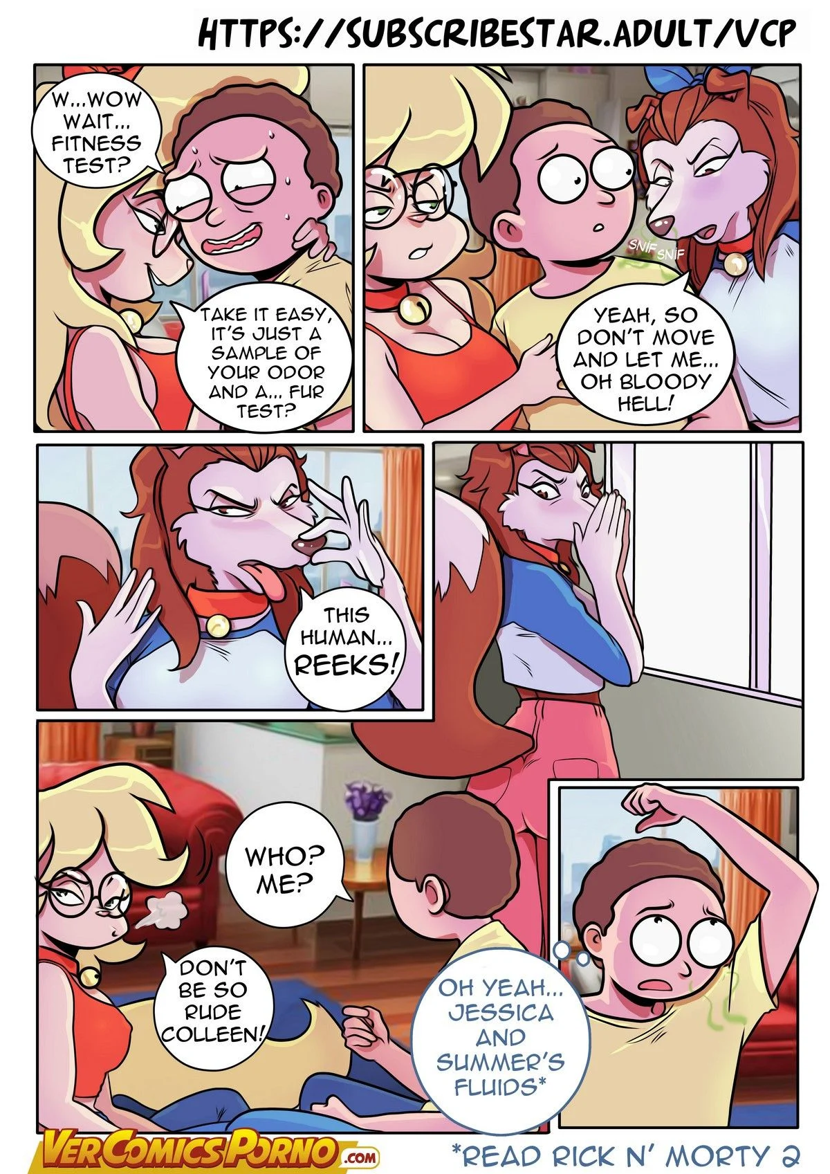 Pleasure Trip (Rick and Morty) [Ero-Mantic , Gansoman] 3 . Pleasure Trip - Chapter 3 (Rick and Morty) [Gansoman] – page 10