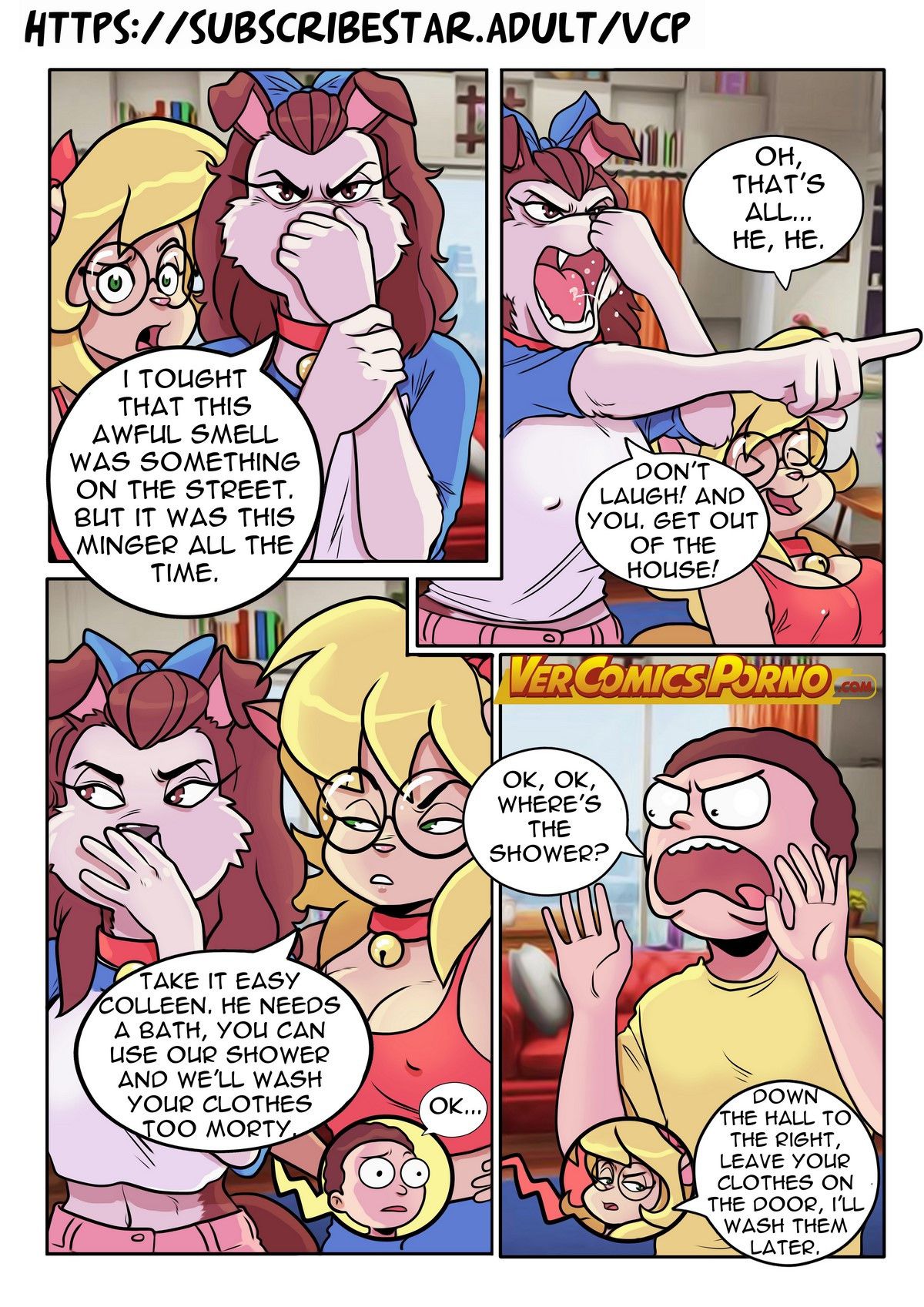 Pleasure Trip (Rick and Morty) [Ero-Mantic , Gansoman] 3 . Pleasure Trip - Chapter 3 (Rick and Morty) [Gansoman] – page 11