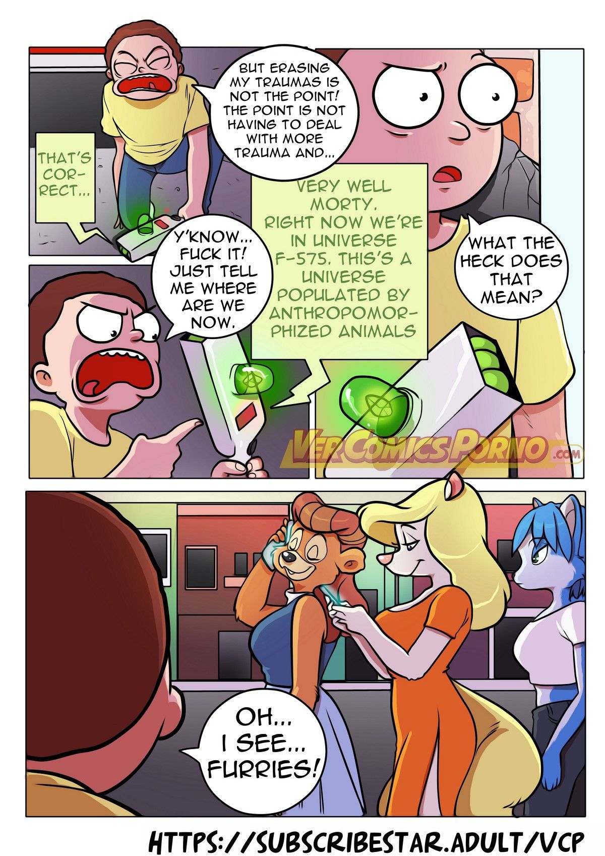 Pleasure Trip (Rick and Morty) [Ero-Mantic , Gansoman] 3 . Pleasure Trip - Chapter 3 (Rick and Morty) [Gansoman] – page 3