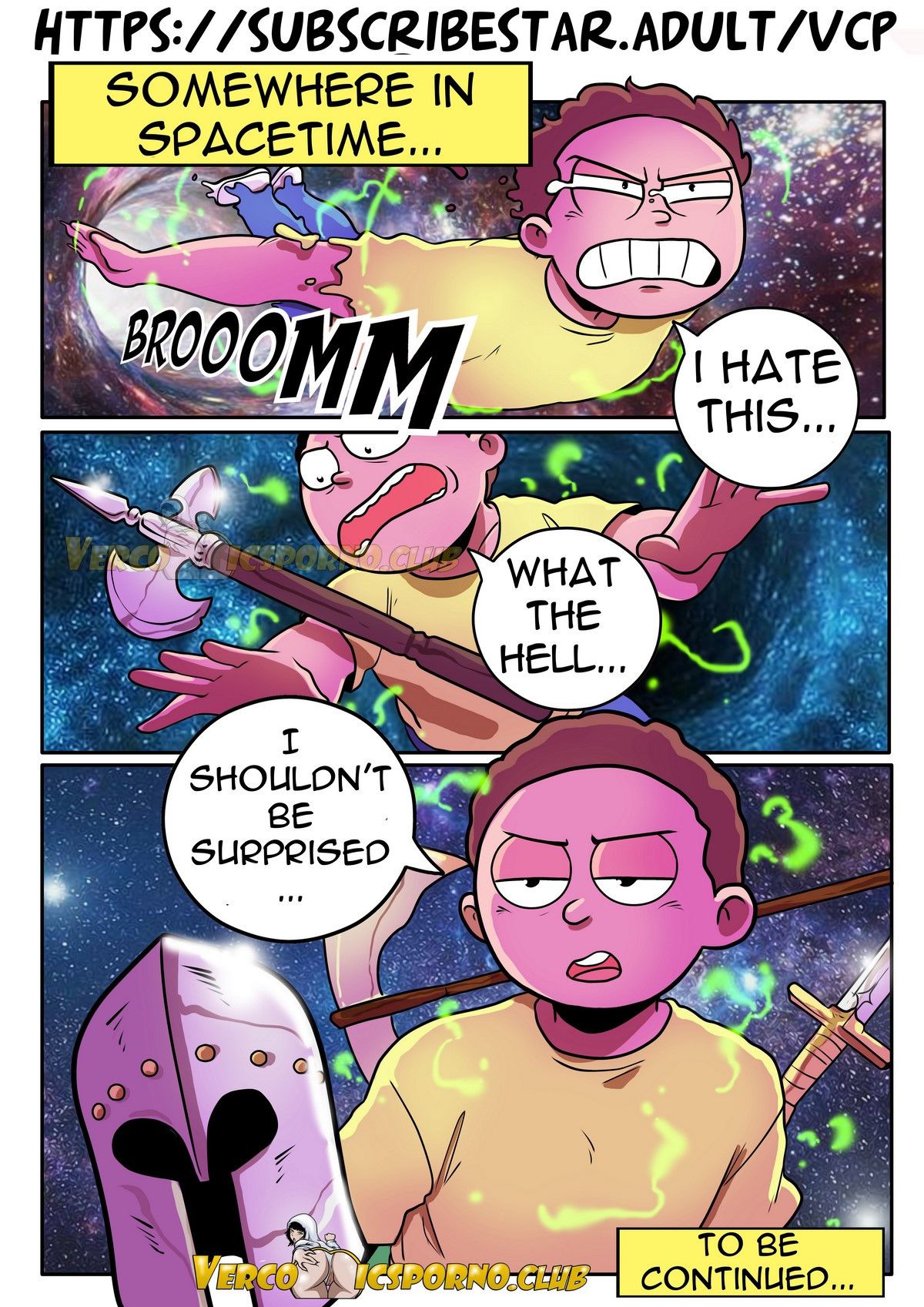 Pleasure Trip (Rick and Morty) [Ero-Mantic , Gansoman] 3 . Pleasure Trip - Chapter 3 (Rick and Morty) [Gansoman] – page 35