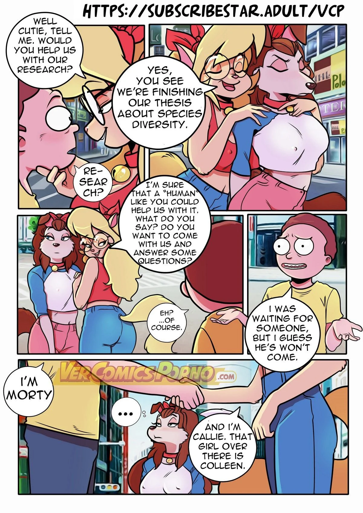 Pleasure Trip (Rick and Morty) [Ero-Mantic , Gansoman] 3 . Pleasure Trip - Chapter 3 (Rick and Morty) [Gansoman] – page 7