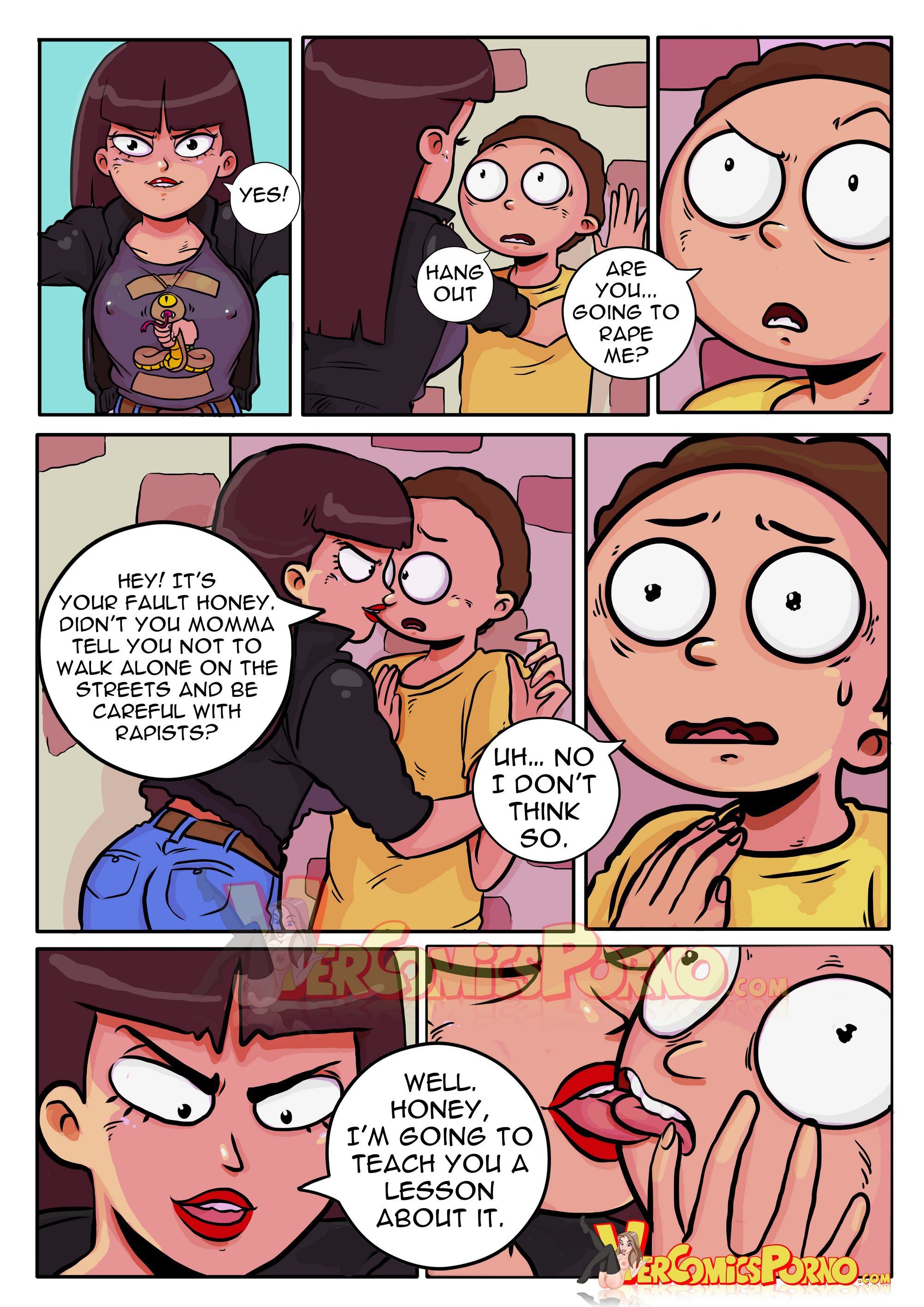 Pleasure Trip (Rick and Morty) [Ero-Mantic , Gansoman] 1 . Pleasure Trip - Chapter 1 (Rick and Morty) [Ero-Mantic] – page 11
