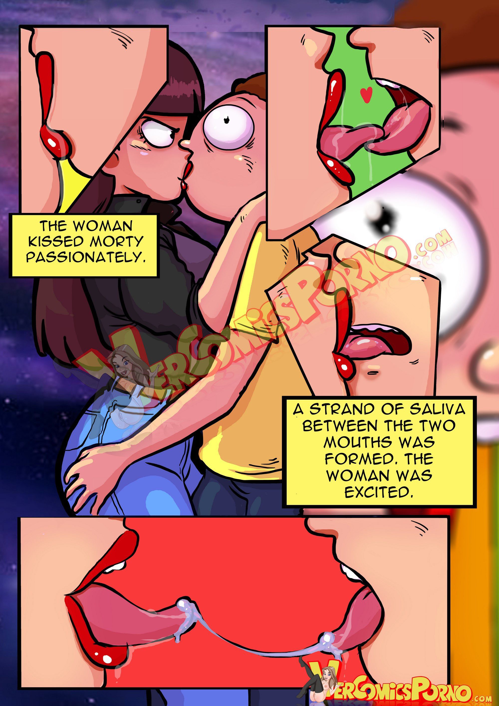 Pleasure Trip (Rick and Morty) [Ero-Mantic , Gansoman] 1 . Pleasure Trip - Chapter 1 (Rick and Morty) [Ero-Mantic] – page 12
