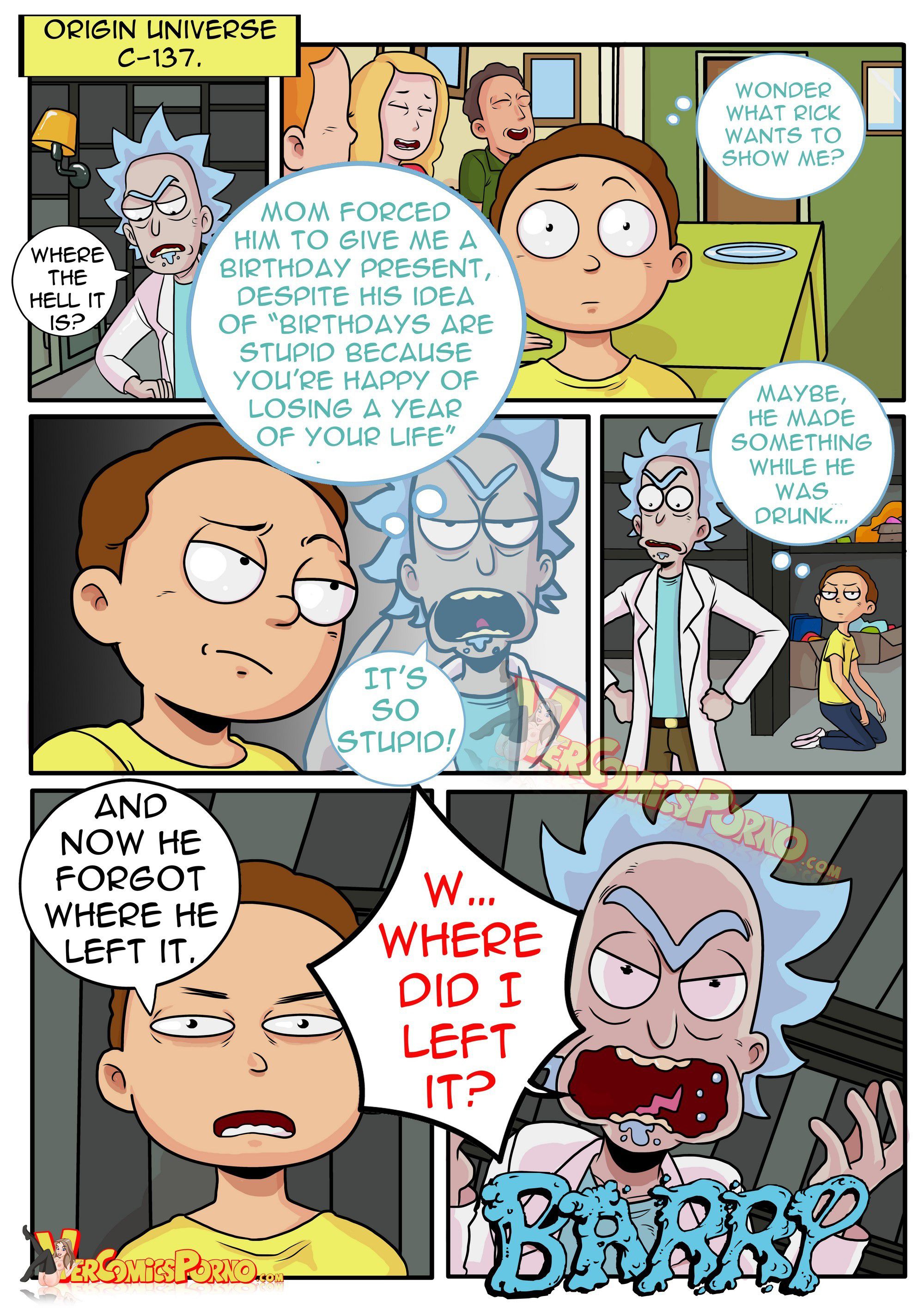 Pleasure Trip (Rick and Morty) [Ero-Mantic , Gansoman] 1 . Pleasure Trip - Chapter 1 (Rick and Morty) [Ero-Mantic] – page 2