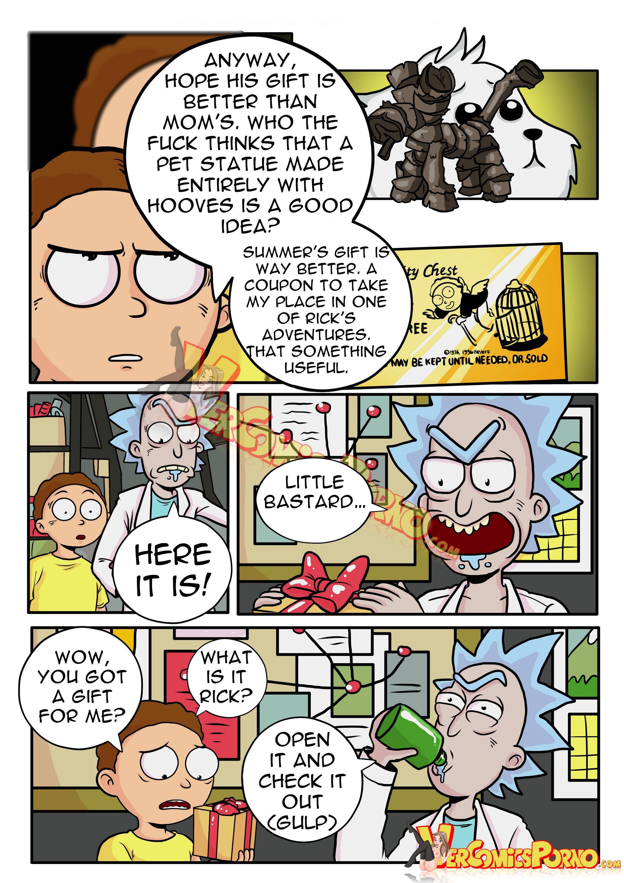 Pleasure Trip (Rick and Morty) [Ero-Mantic , Gansoman] 1 . Pleasure Trip - Chapter 1 (Rick and Morty) [Ero-Mantic] – page 3