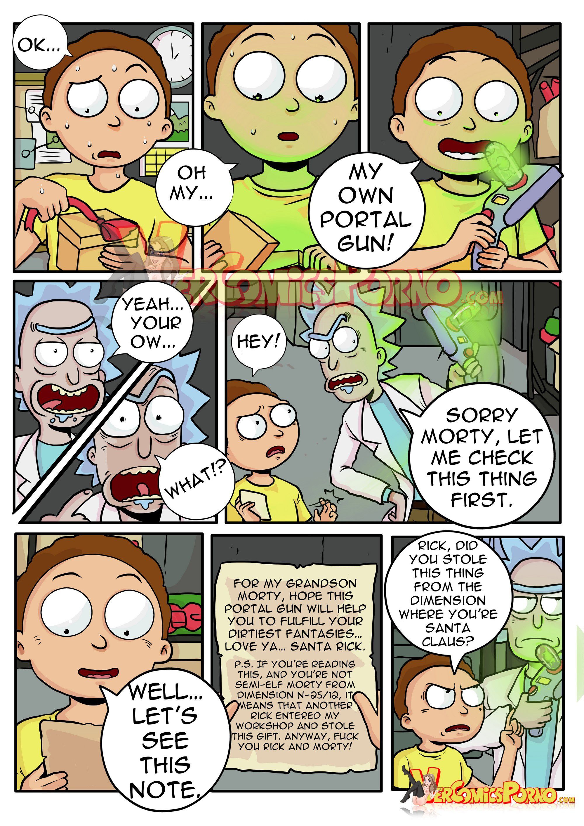 Pleasure Trip (Rick and Morty) [Ero-Mantic , Gansoman] 1 . Pleasure Trip - Chapter 1 (Rick and Morty) [Ero-Mantic] – page 4