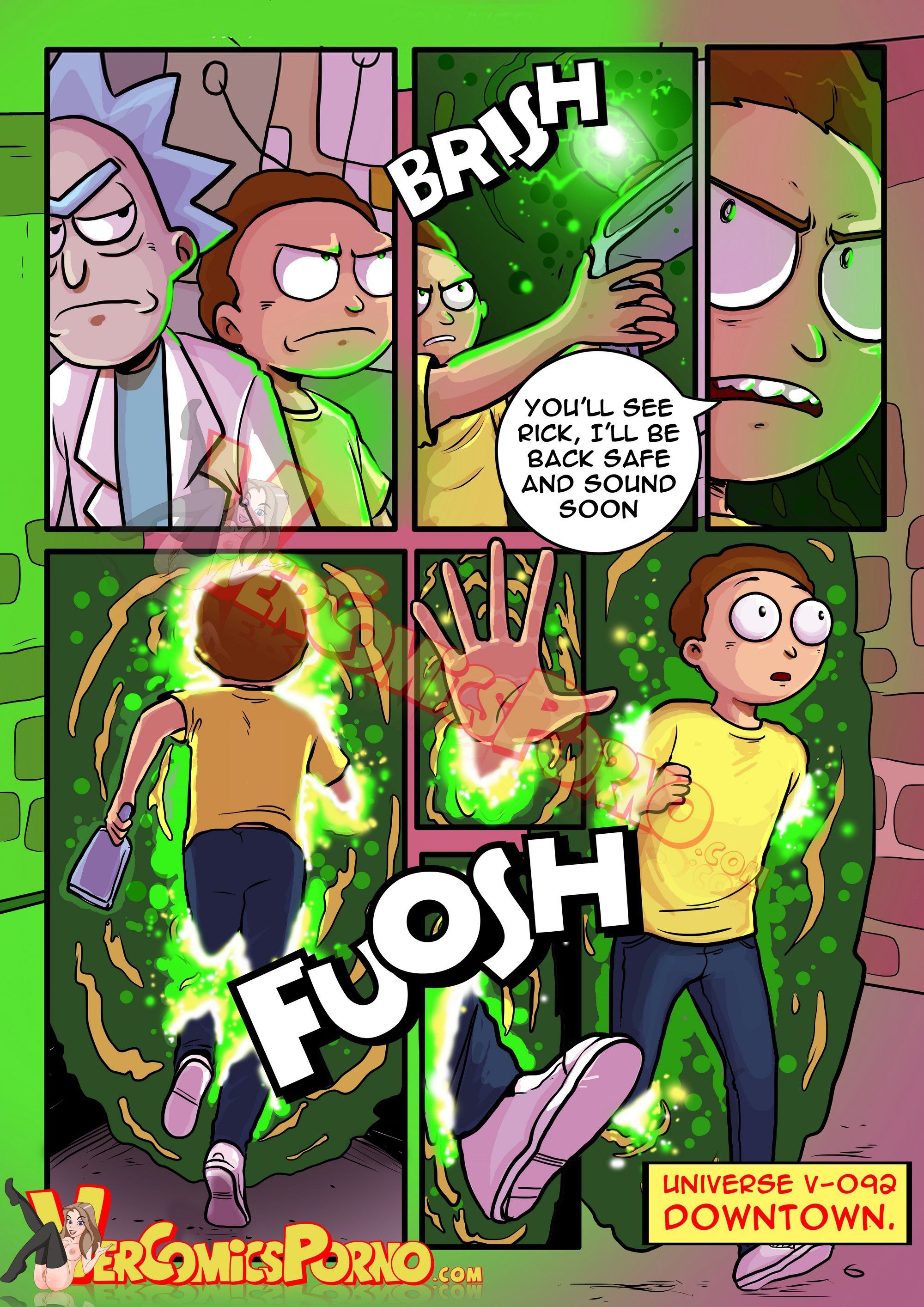 Pleasure Trip (Rick and Morty) [Ero-Mantic , Gansoman] 1 . Pleasure Trip - Chapter 1 (Rick and Morty) [Ero-Mantic] – page 6