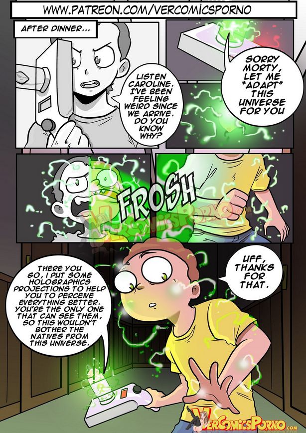 Pleasure Trip (Rick and Morty) [Ero-Mantic , Gansoman] 2 . Pleasure Trip - Chapter 2 (Rick and Morty) [Ero-Mantic] – page 14