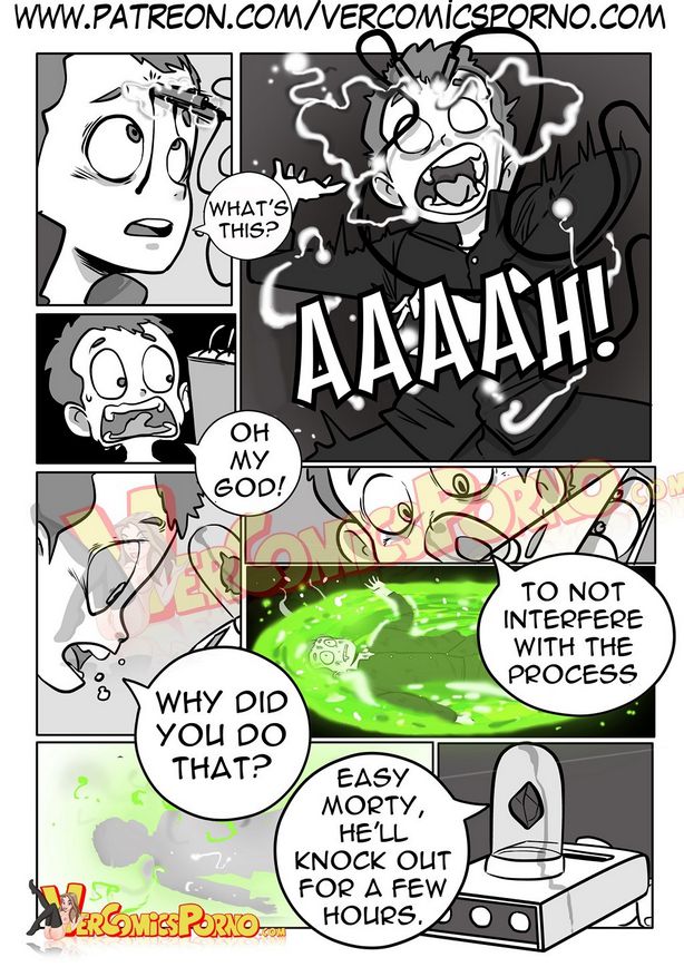 Pleasure Trip (Rick and Morty) [Ero-Mantic , Gansoman] 2 . Pleasure Trip - Chapter 2 (Rick and Morty) [Ero-Mantic] – page 9