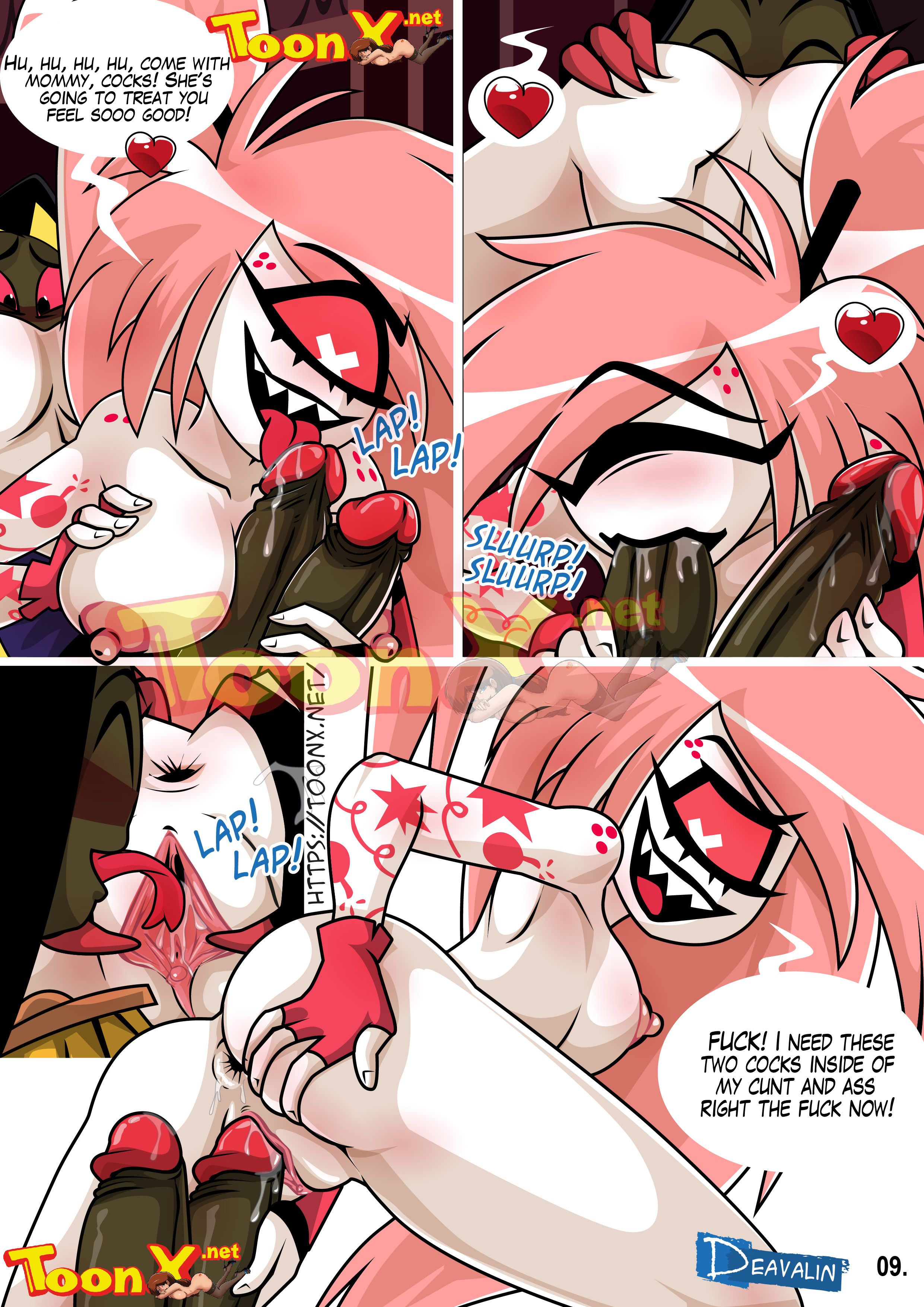 Sex (Hazbin Hotel) [Deavalin] 1 . Sex - Chapter 1 (Hazbin Hotel) [Deavalin] – page 10