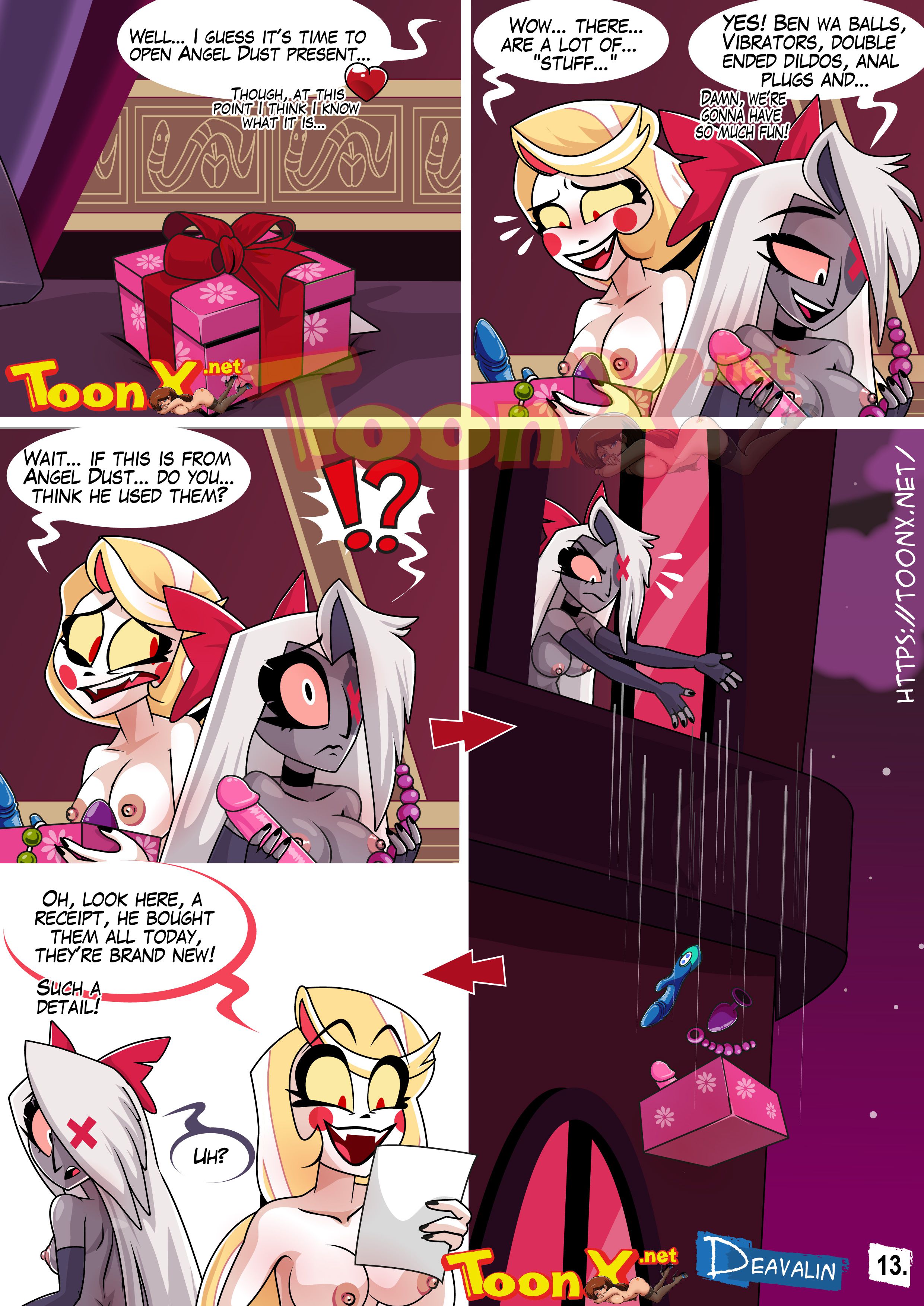 Sex (Hazbin Hotel) [Deavalin] 1 . Sex - Chapter 1 (Hazbin Hotel) [Deavalin] – page 13