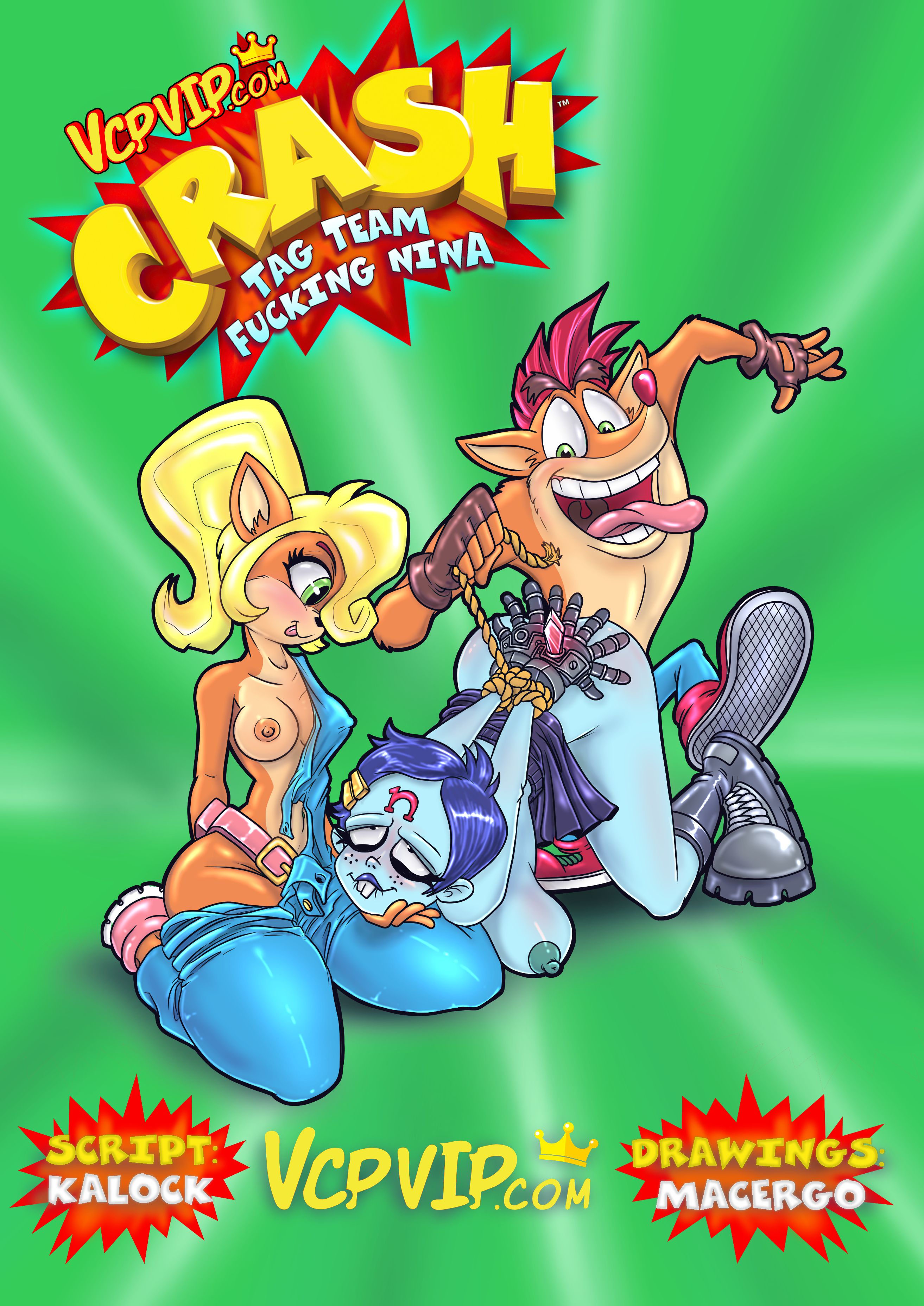 Tag Team Fucking Nina (Crash Bandicoot) [Macergo] 1 . Tag Team Fucking Nina - Chapter 1 (Crash Bandicoot) [Macergo] – page 1