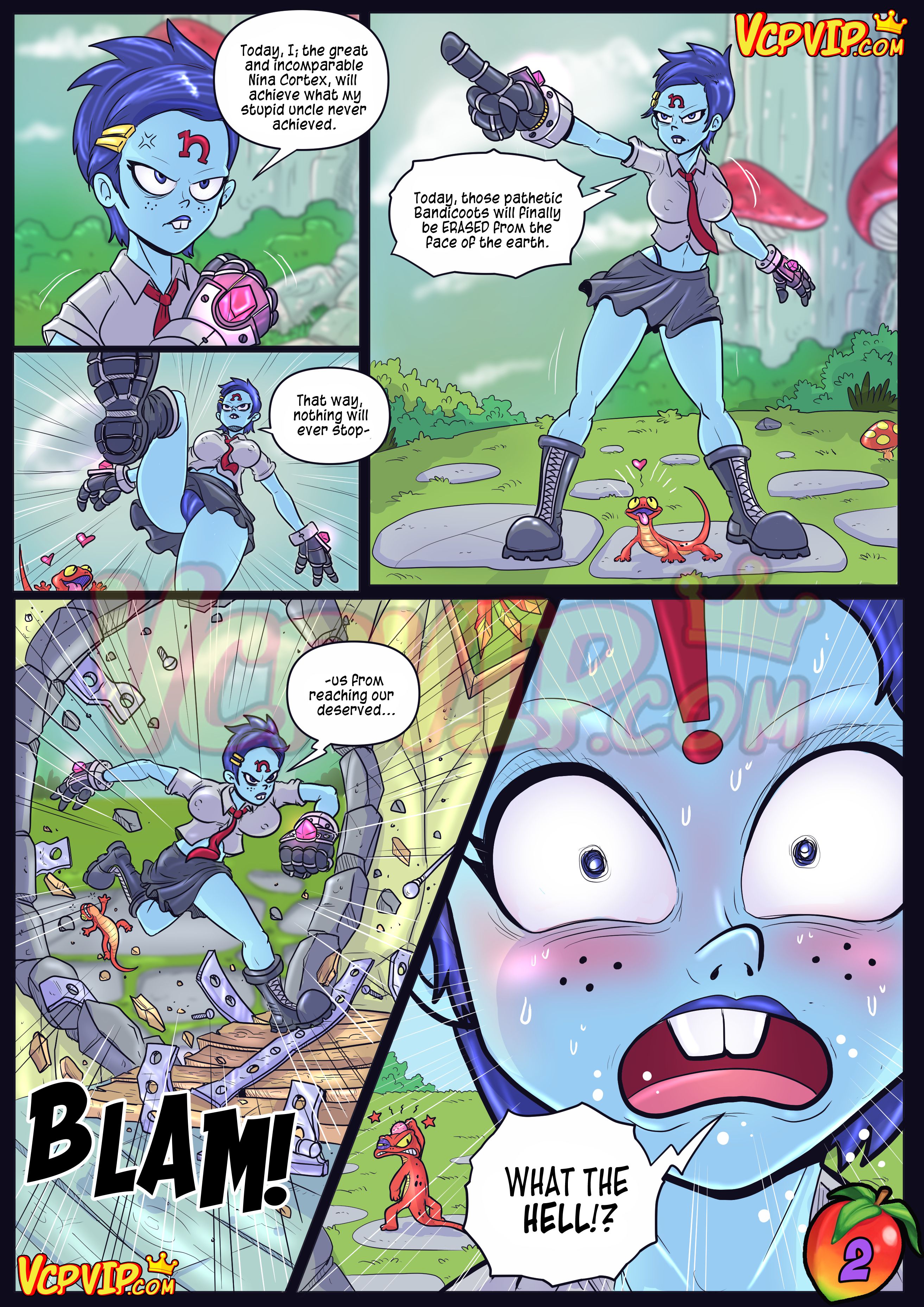 Tag Team Fucking Nina (Crash Bandicoot) [Macergo] 1 . Tag Team Fucking Nina - Chapter 1 (Crash Bandicoot) [Macergo] – page 3