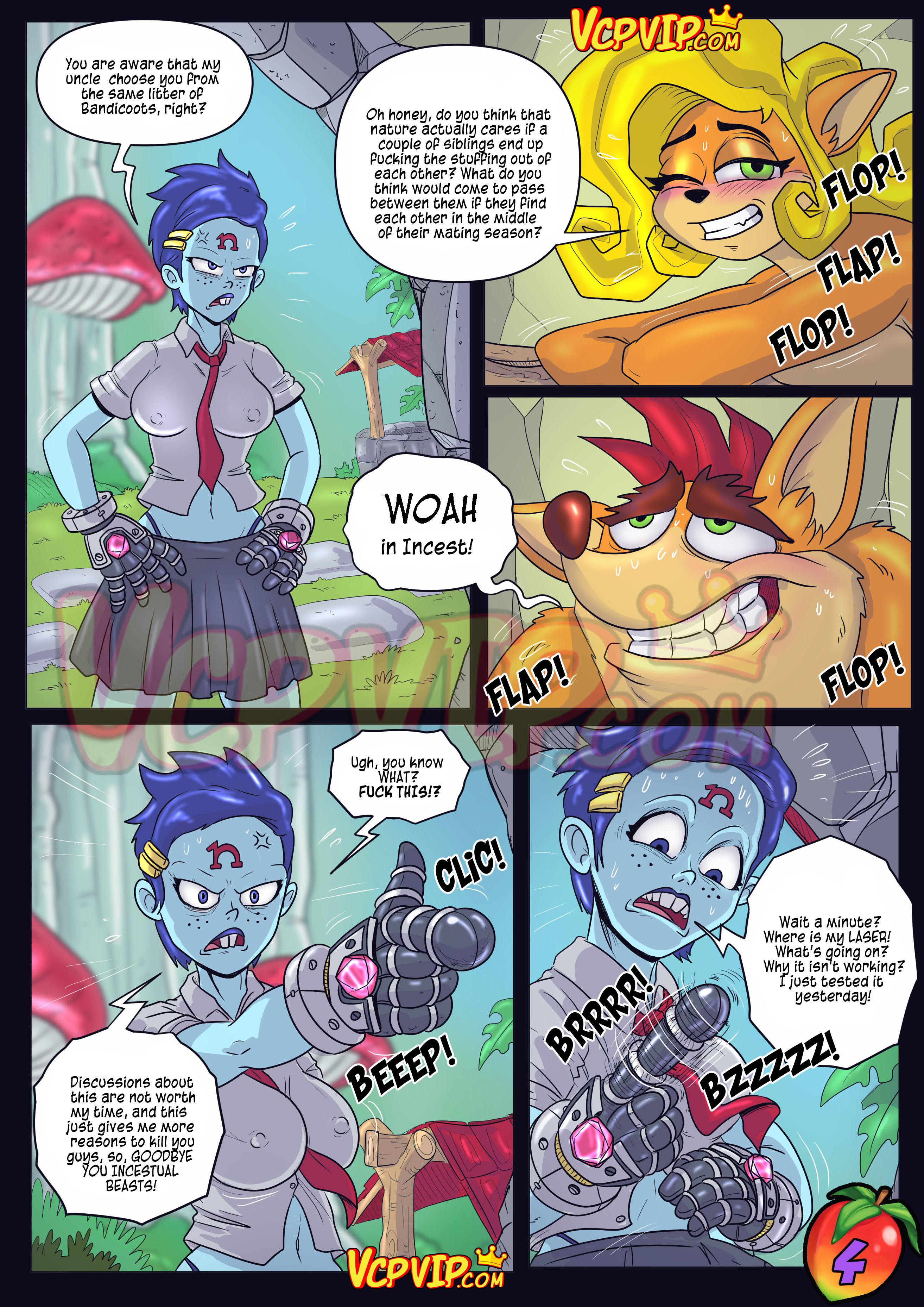 Tag Team Fucking Nina (Crash Bandicoot) [Macergo] 1 . Tag Team Fucking Nina - Chapter 1 (Crash Bandicoot) [Macergo] – page 5