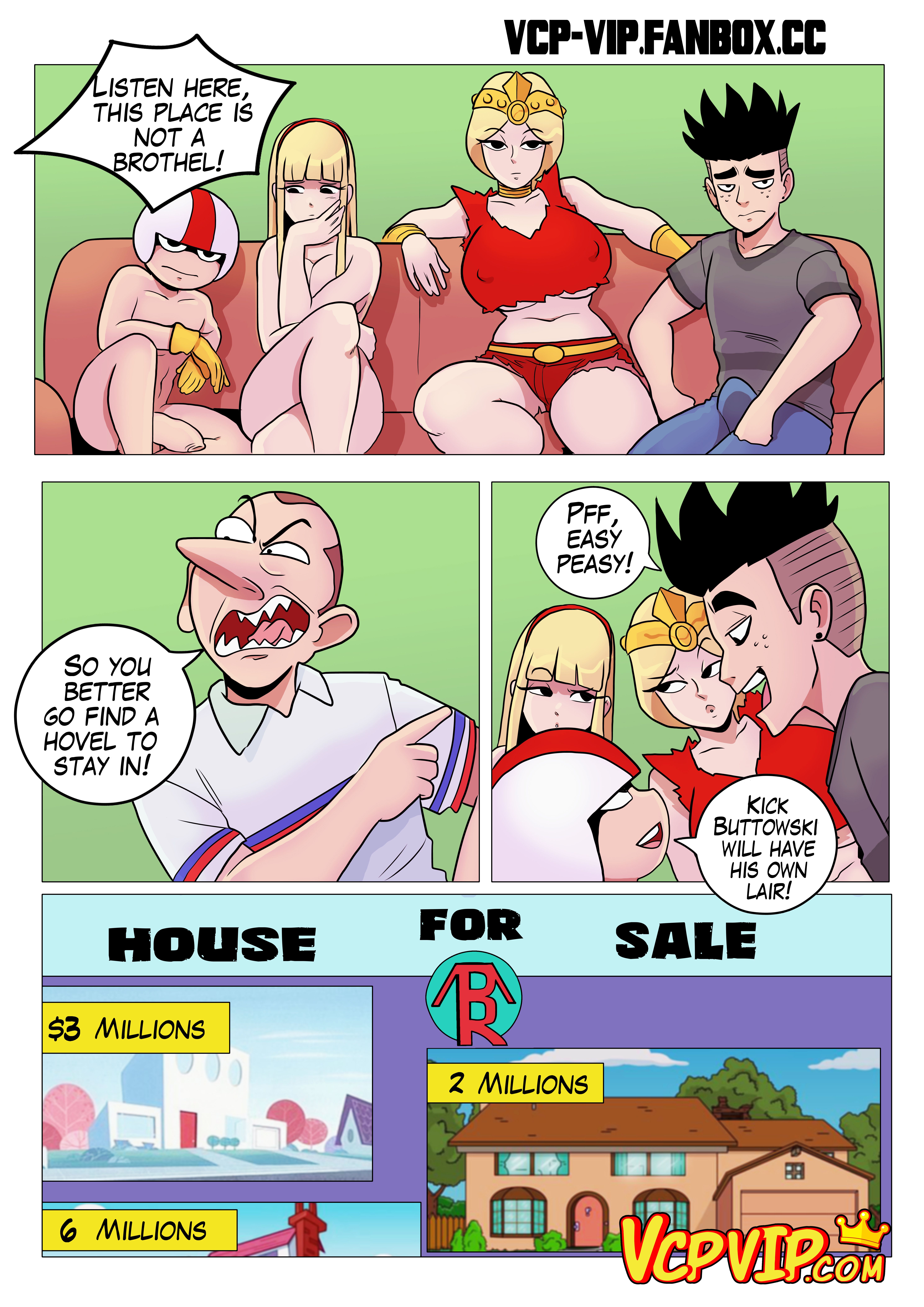 Kick Buttowski Knows Babes (Kick Buttowski) [Gansoman] 2 . Brad's Revenge - Chapter 2 (Kick Buttowski) [Gansoman] – page 12