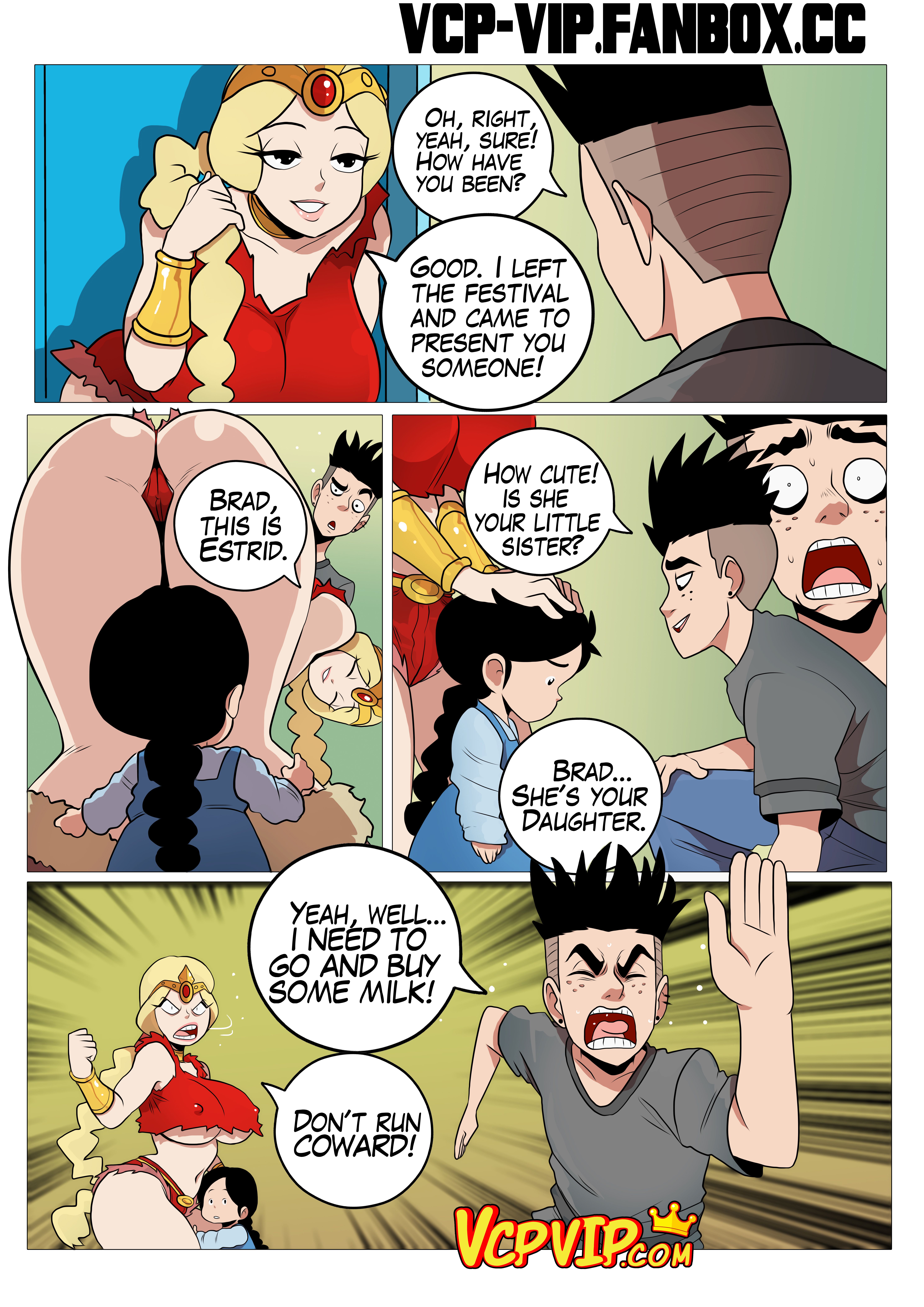 Kick Buttowski Knows Babes (Kick Buttowski) [Gansoman] 2 . Brad's Revenge - Chapter 2 (Kick Buttowski) [Gansoman] – page 3