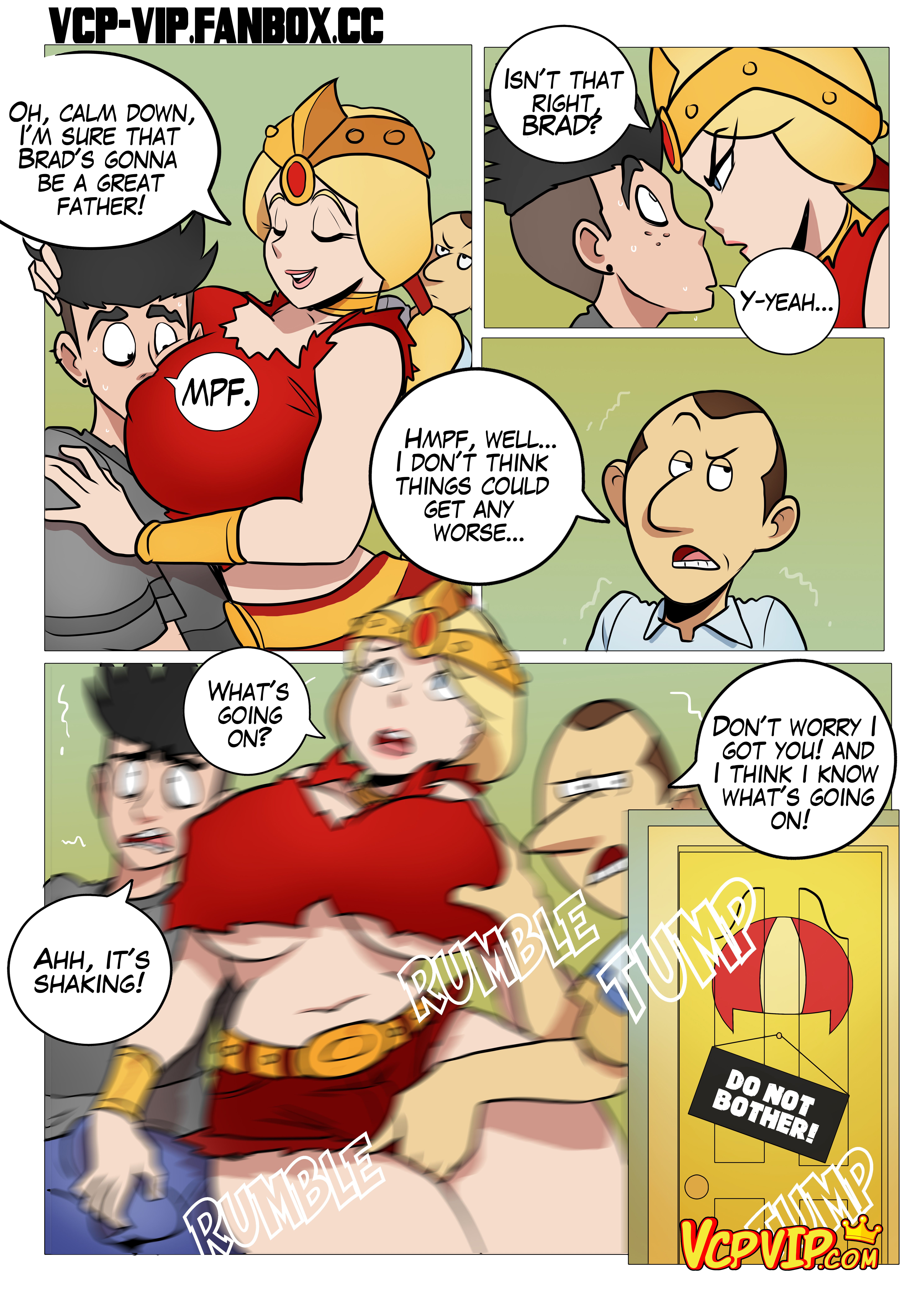 Kick Buttowski Knows Babes (Kick Buttowski) [Gansoman] 2 . Brad's Revenge - Chapter 2 (Kick Buttowski) [Gansoman] – page 9