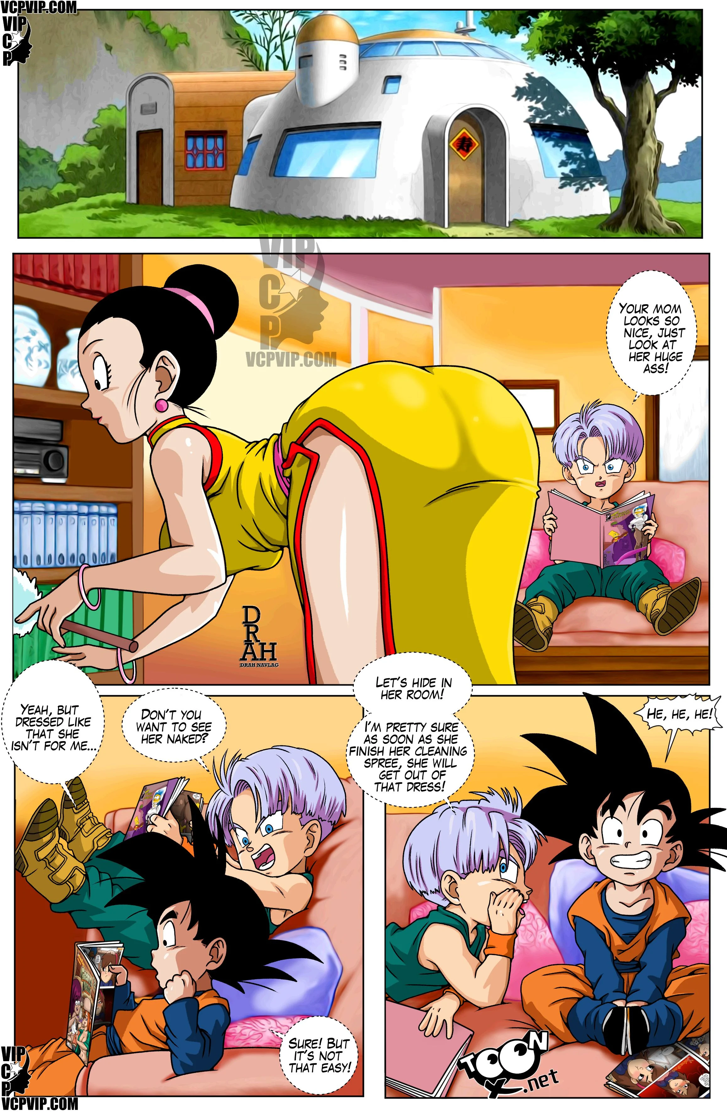 Yet Another Kamehasutra Remake (Dragon Ball Z) [Drah Navlag] 1 . Yet Another Kamehasutra Remake - Chapter 1 (Dragon Ball Z) [Drah Navlag] – page 2