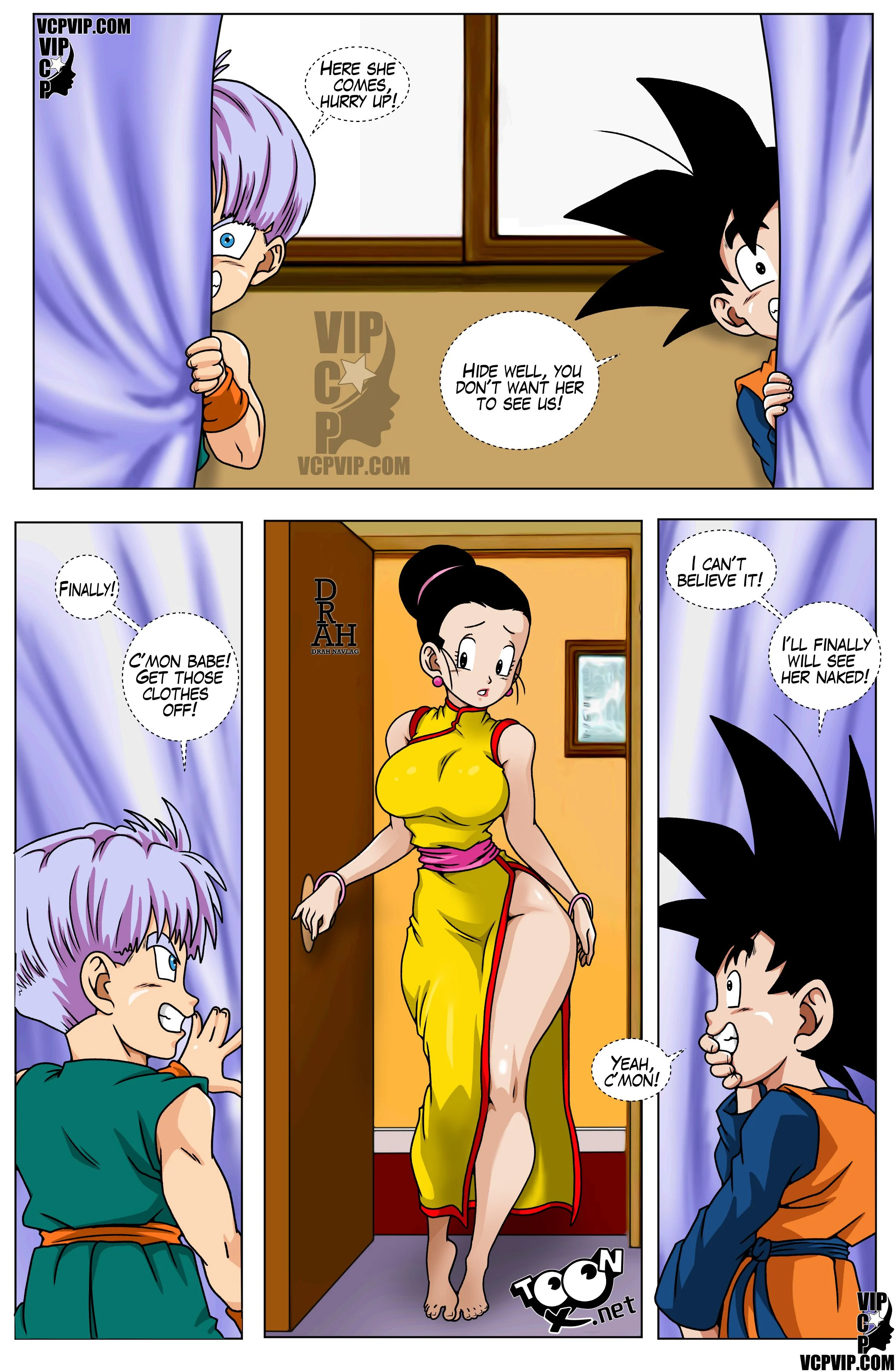 Yet Another Kamehasutra Remake (Dragon Ball Z) [Drah Navlag] 1 . Yet Another Kamehasutra Remake - Chapter 1 (Dragon Ball Z) [Drah Navlag] – page 4