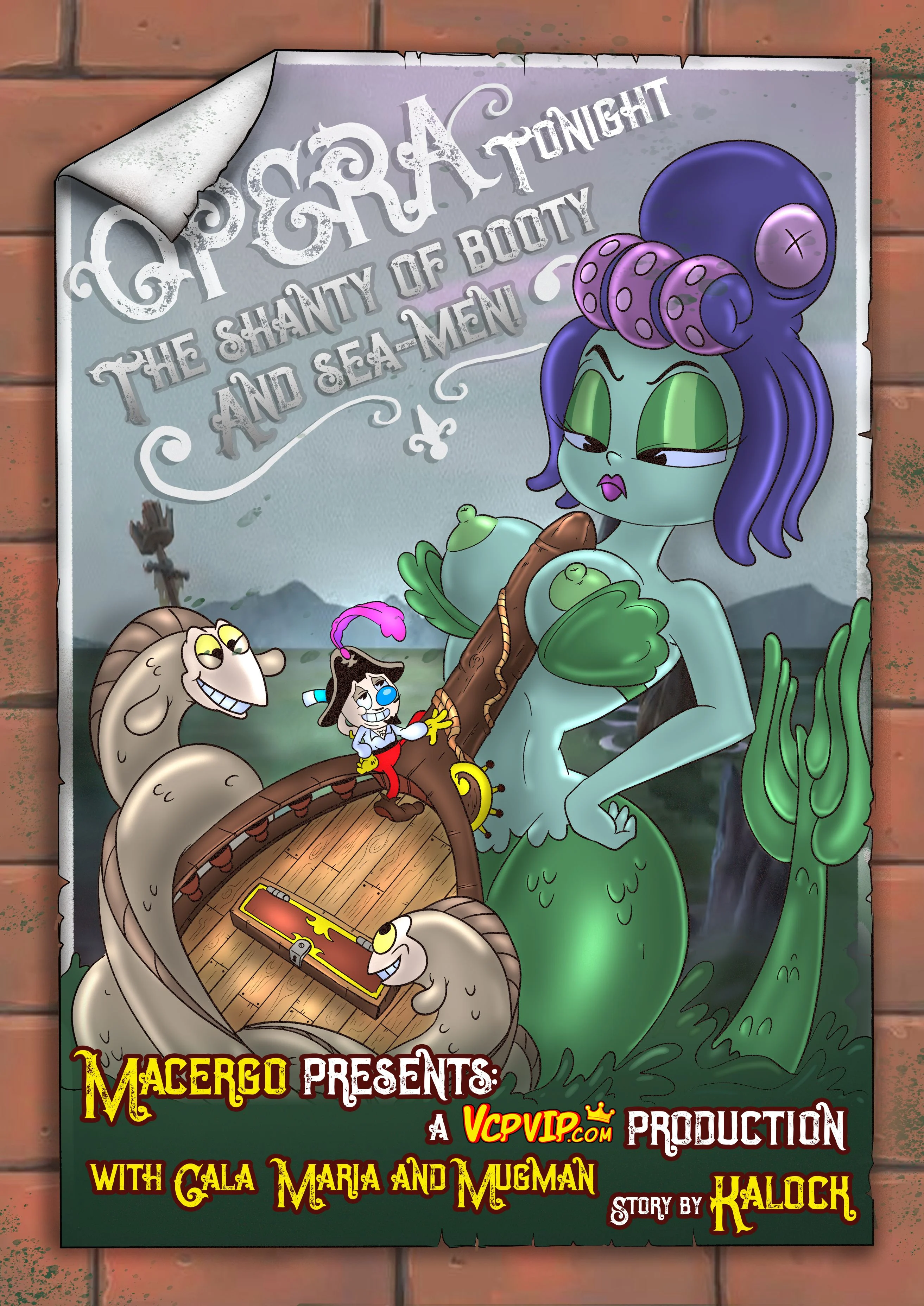 Delightfully Sweet Bon Bon (The Cuphead Show!) [Macergo] 2 . Opera Tonight - Chapter 2 (The Cuphead Show!) [Macergo] – page 1