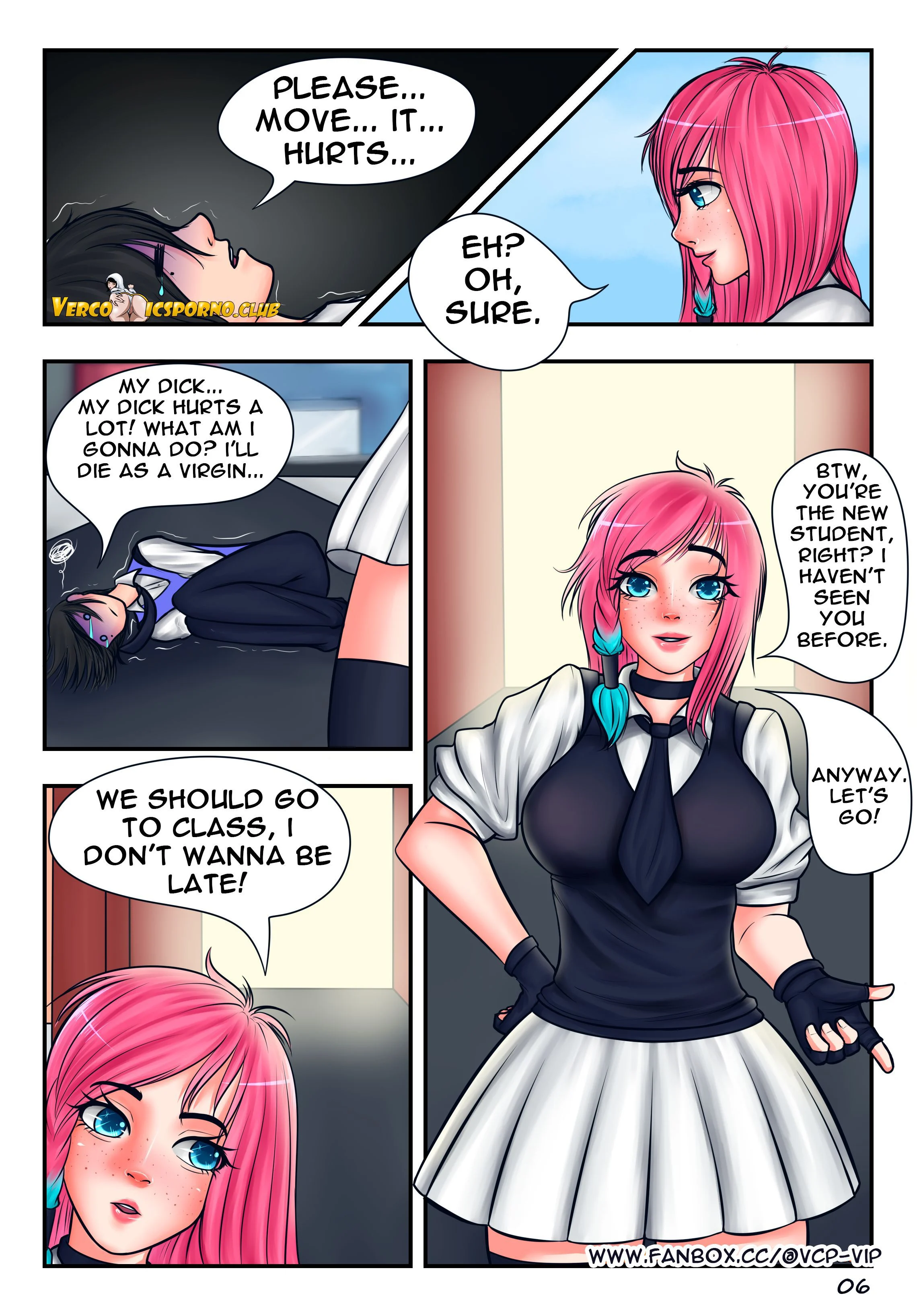 SexPoints Academy [DakuHasu Art] 1 . SexPoints Academy - Chapter 1 [DakuHasu Art] – page 7