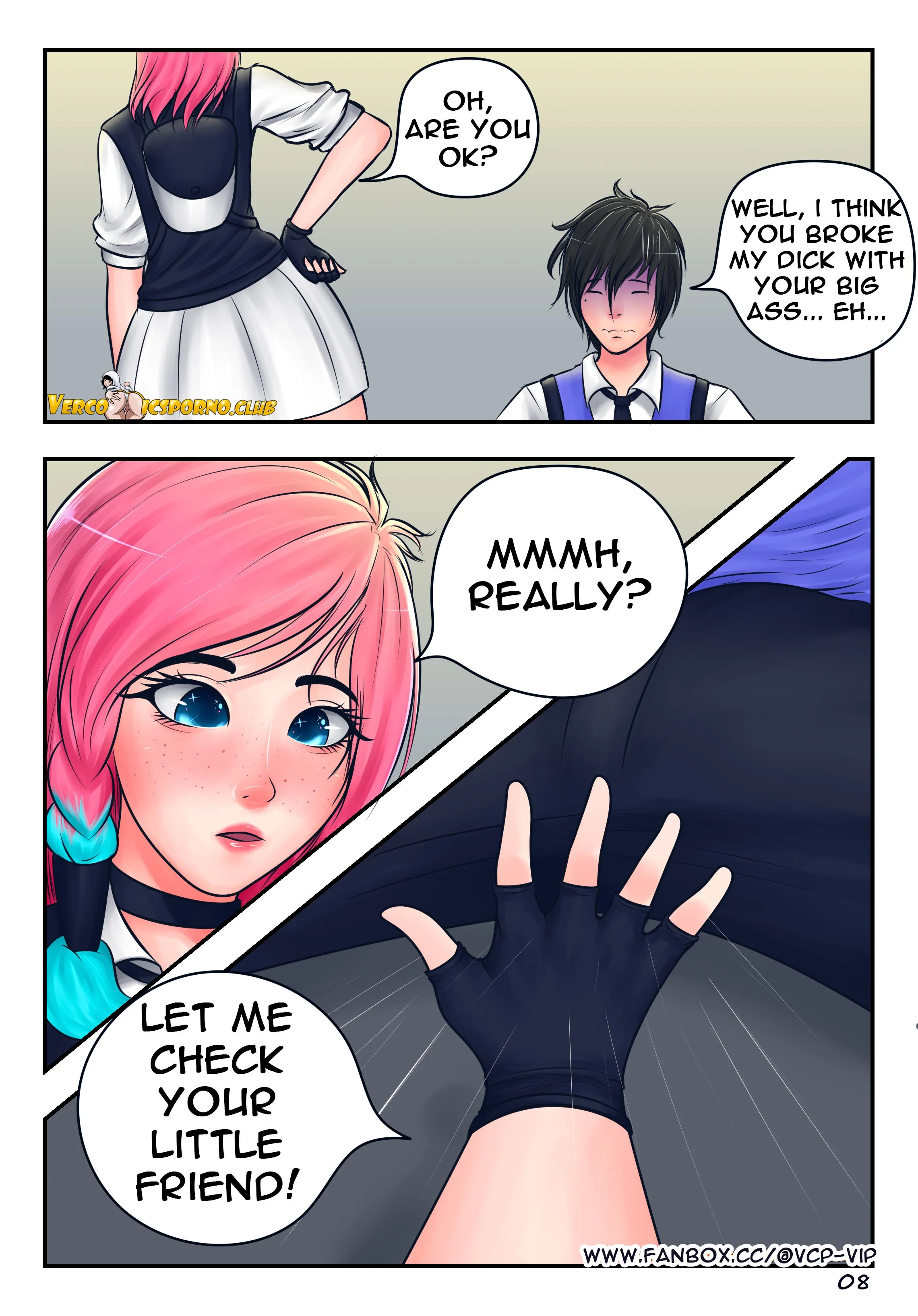 SexPoints Academy [DakuHasu Art] 1 . SexPoints Academy - Chapter 1 [DakuHasu Art] – page 9