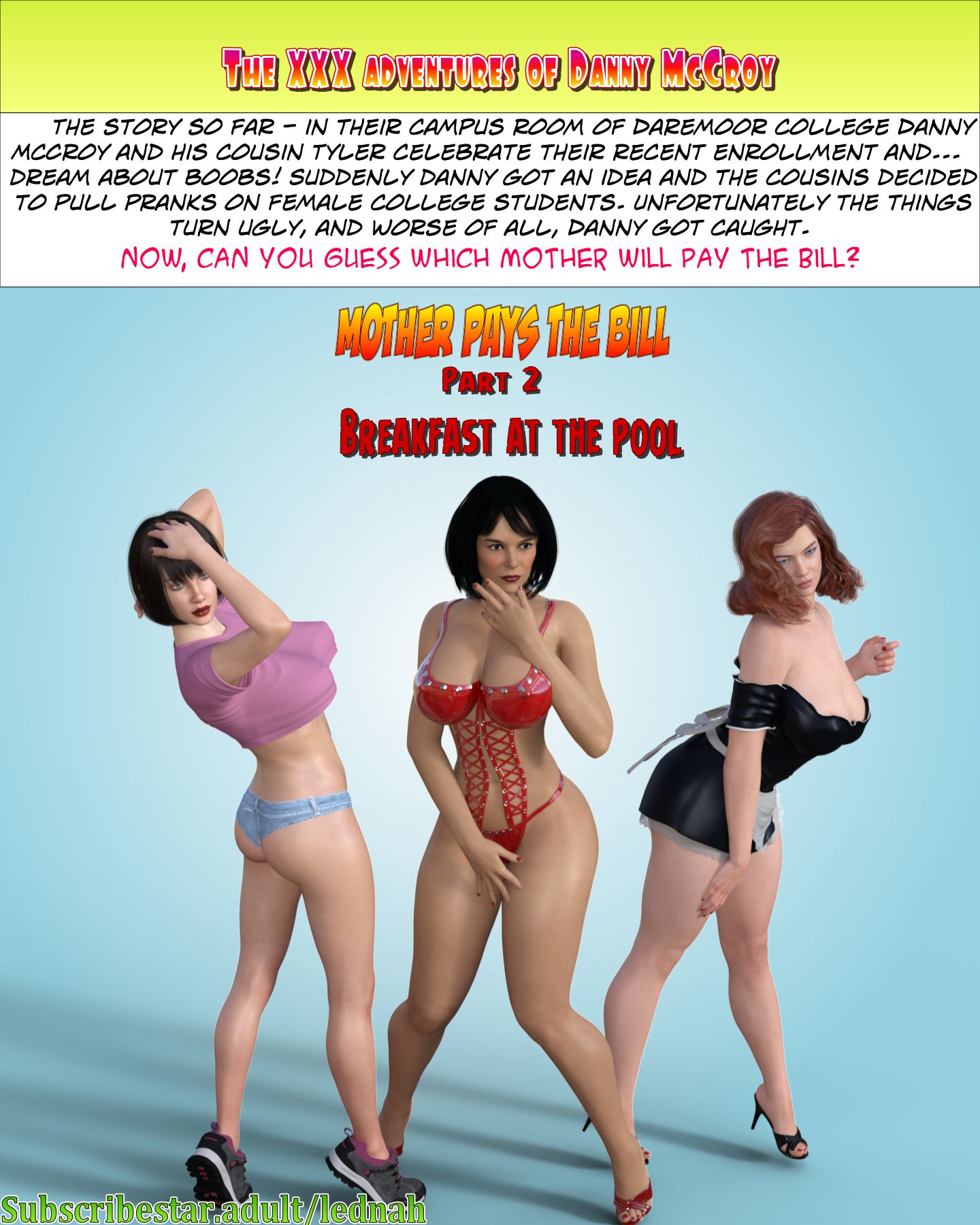 The XXX adventures of danny McCroy [Lednah] 2. Mother Pays the Bill 2 – page 1