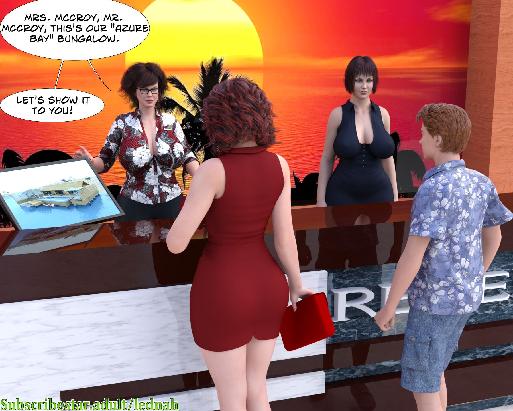 The XXX adventures of danny McCroy [Lednah] 24. Weekend for two – page 3