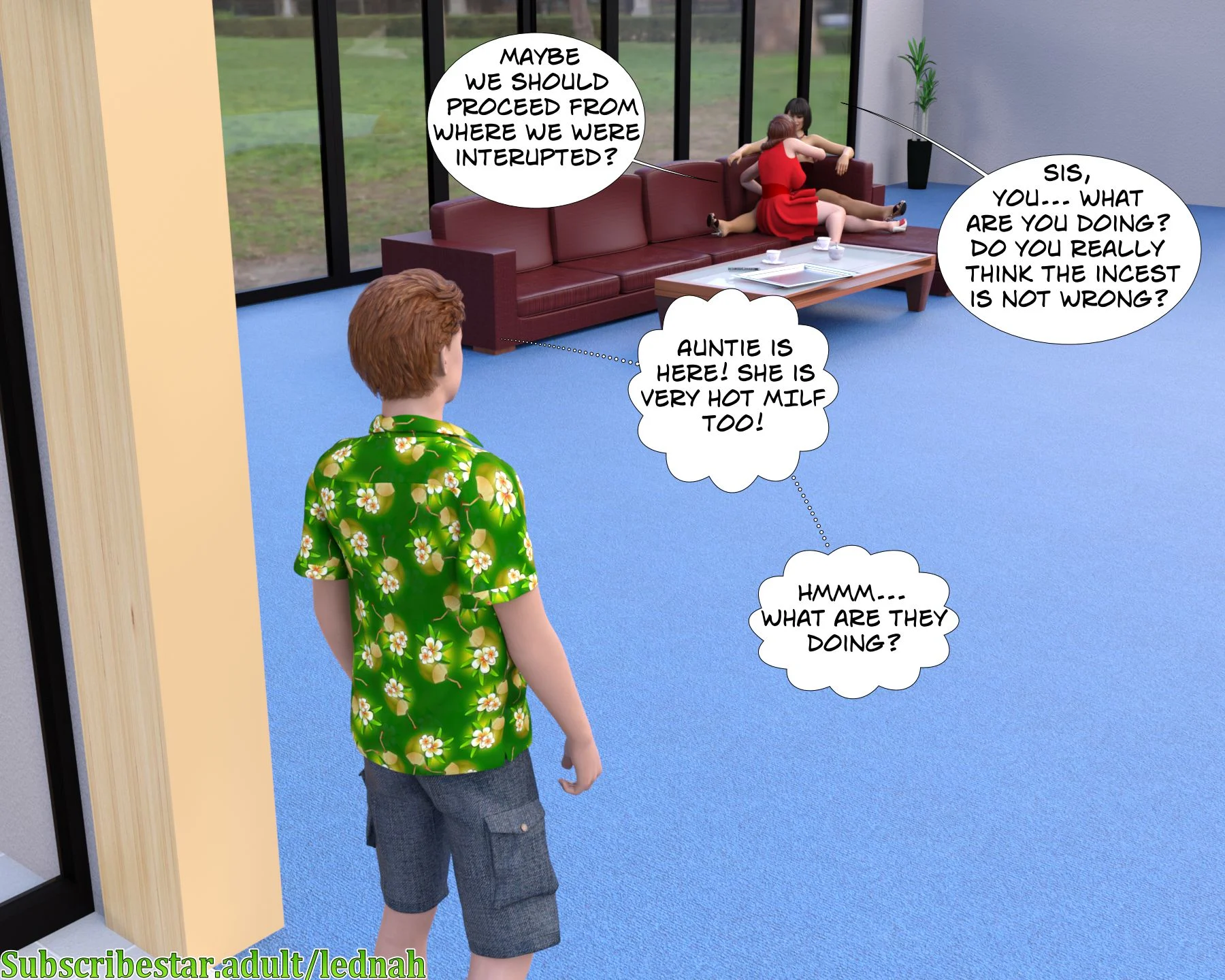 The XXX adventures of danny McCroy [Lednah] 8. Auntie in Need – page 6