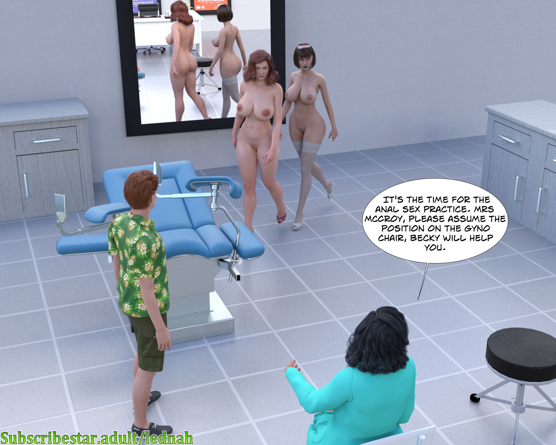 The XXX adventures of danny McCroy [Lednah] 4. Visit to Sexologist 1 – page 37