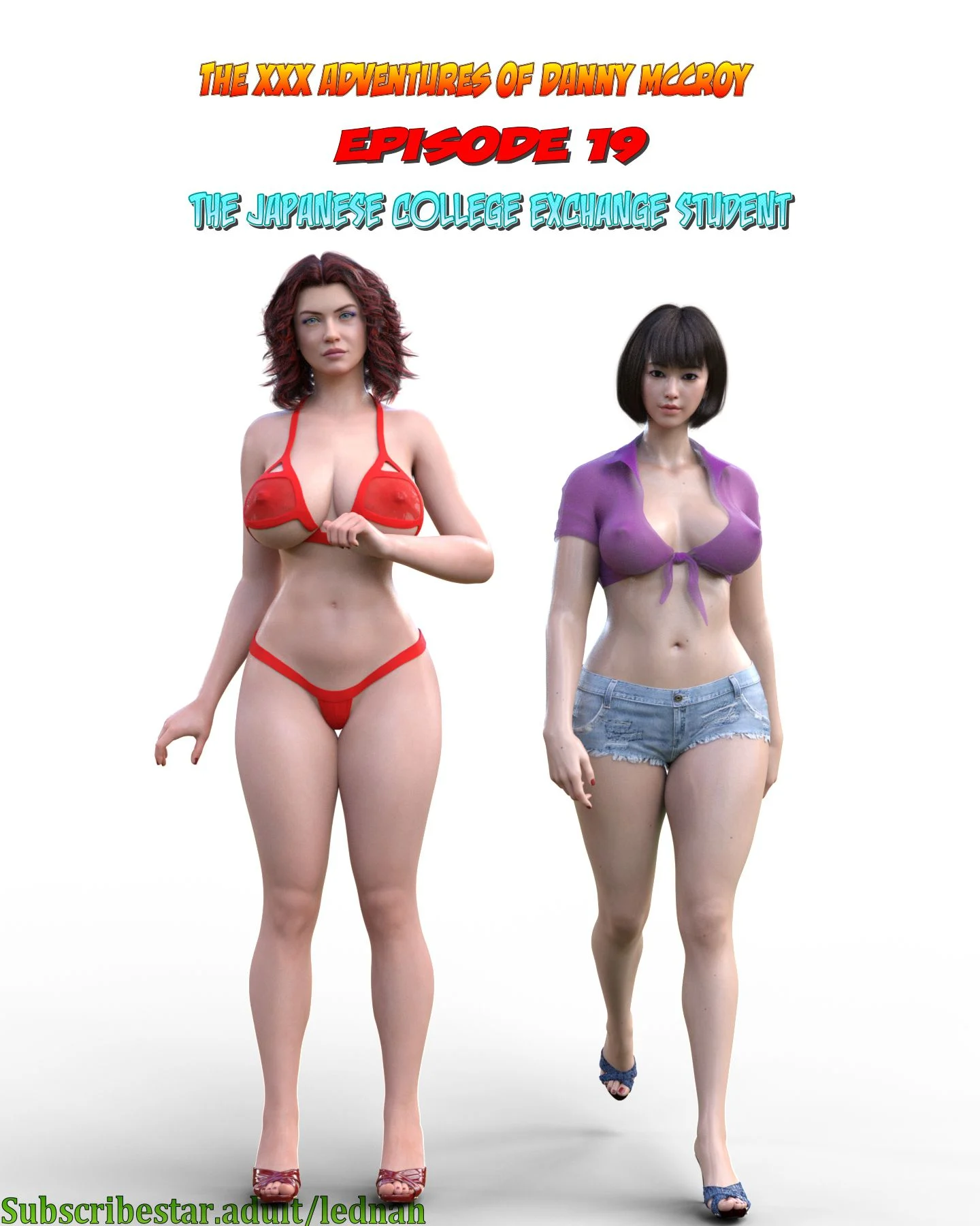 The XXX adventures of danny McCroy [Lednah] 19. The japanese college exchange student – page 1