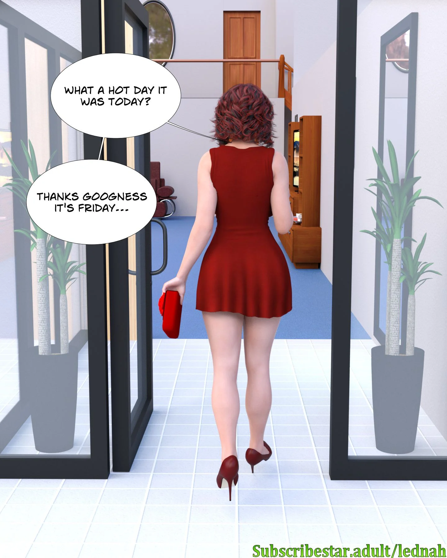 The XXX adventures of danny McCroy [Lednah] 16. Catfight - Jealous mom vs horny aunt 1 – page 2