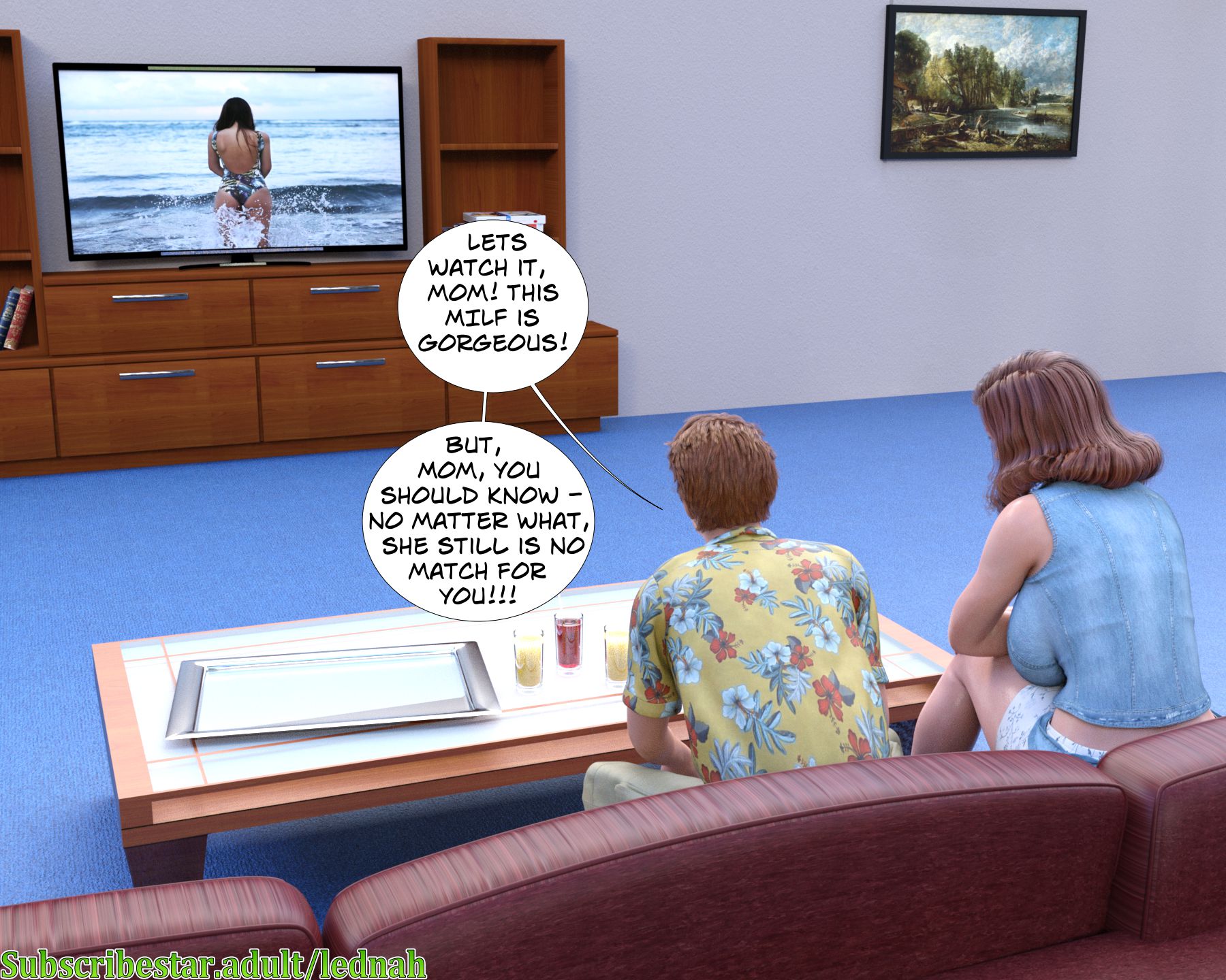 The XXX adventures of danny McCroy [Lednah] 3. East West Mom is the best – page 21
